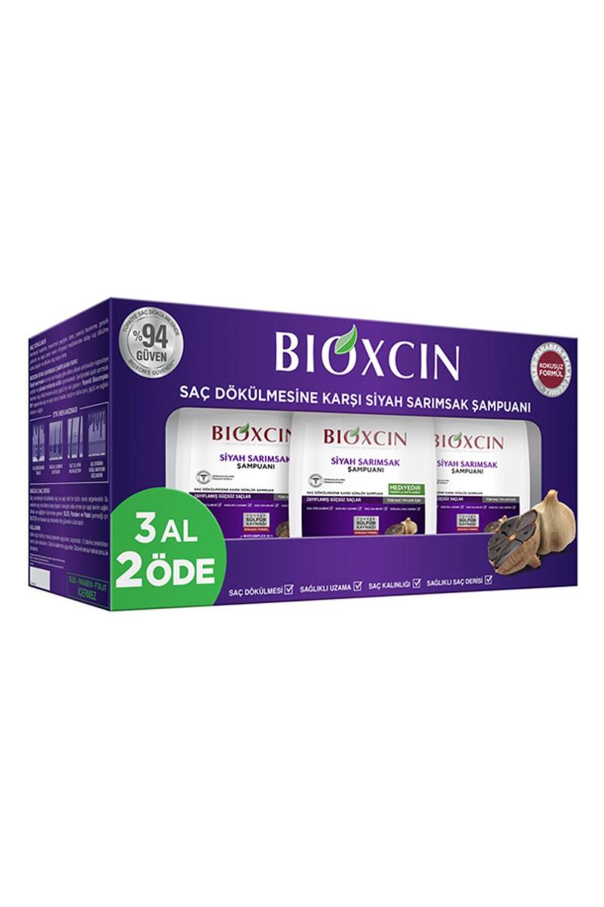 Saç Dökülmesine Karşı Siyah Sarımsak Şampuanı 300 ml