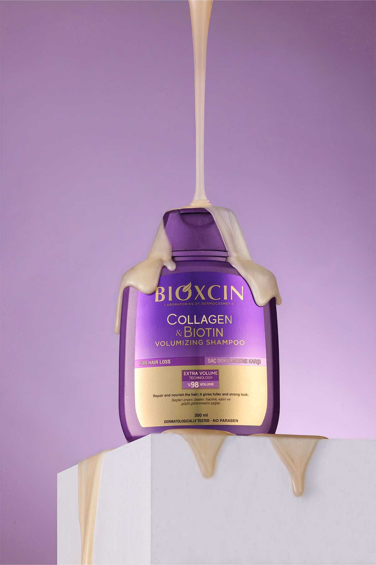 Collagen & Biotin Ekstra Hacim Şampuanı 3 x 300 ml 3 Adet