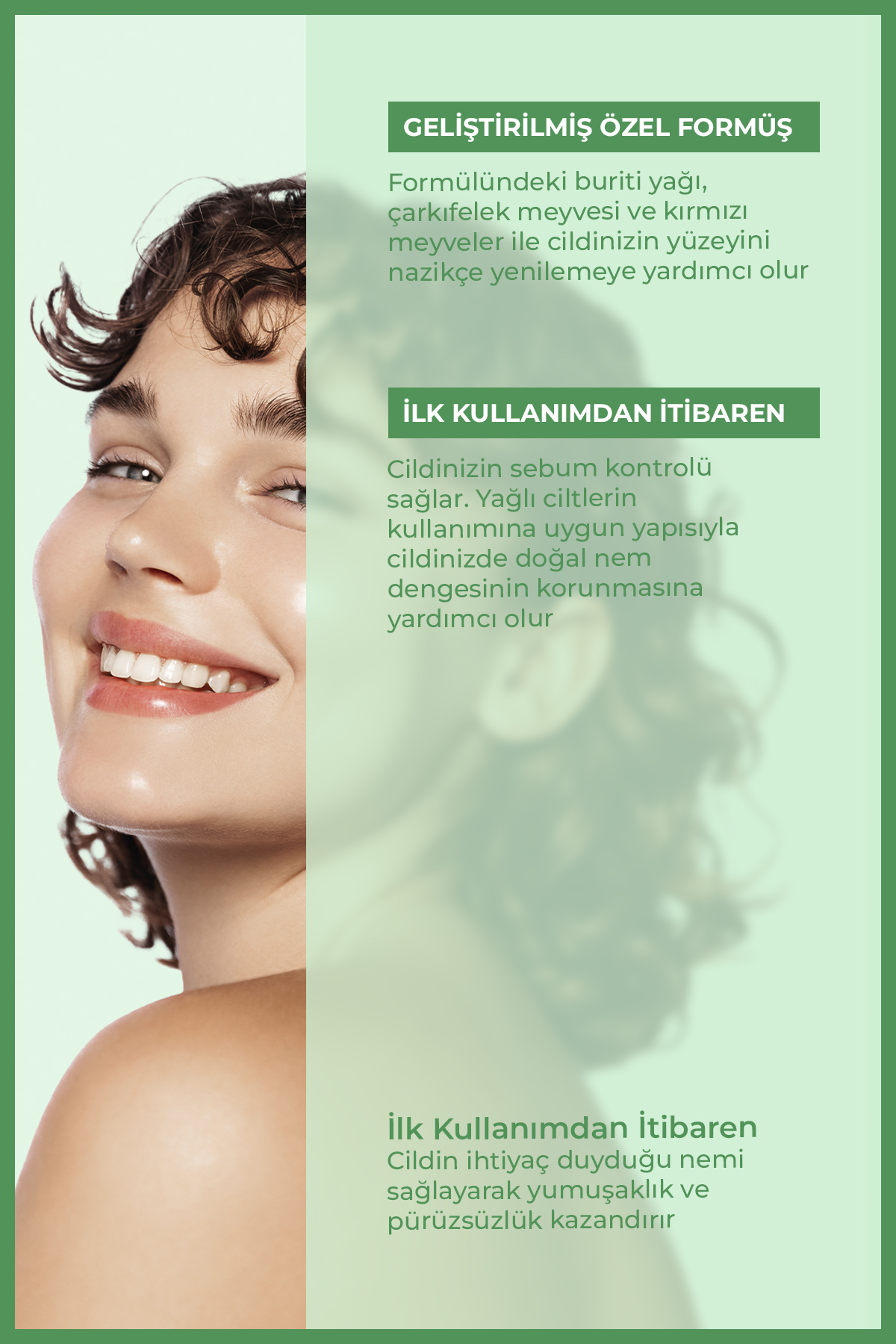 Yağlı Ciltlere Özel, Akne Karşıtı, Sebum Dengeleyici Duş Jeli 400 ml (Salisilik Asit)