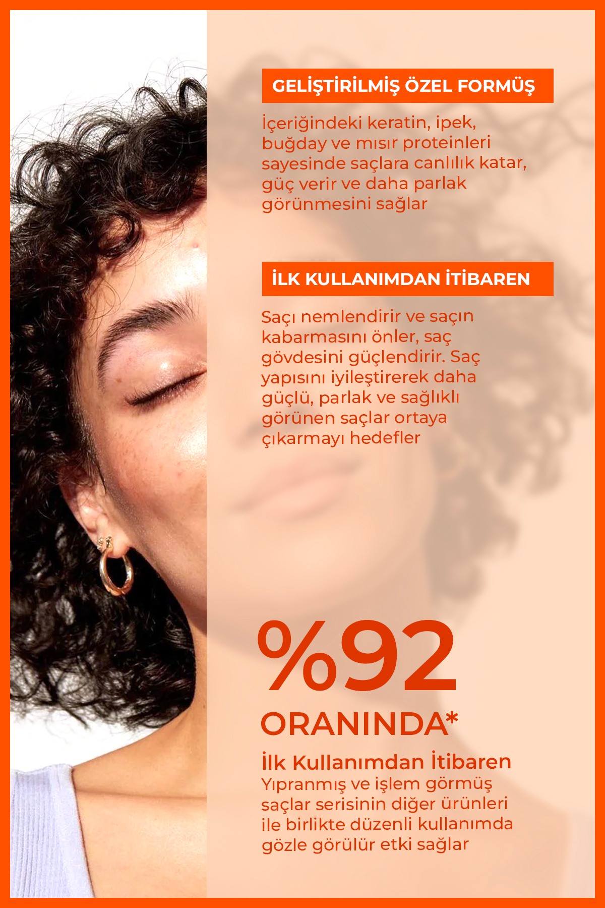 Kuru, Yıpranmış Ve Işlem Görmüş Saçlar Için Saç Bakım Maskesi 250 ml
