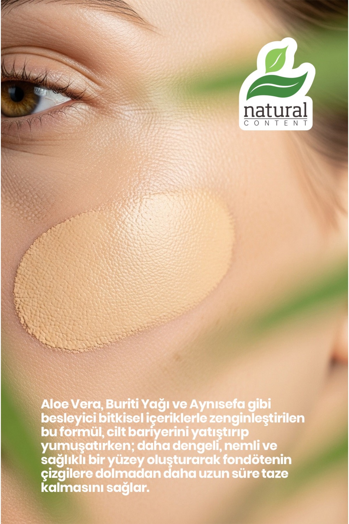 Makyaj Bazı 50 ml | Nemlendirici ve Vegan Primer / Make-Up Base | UVA-UVB Koruma