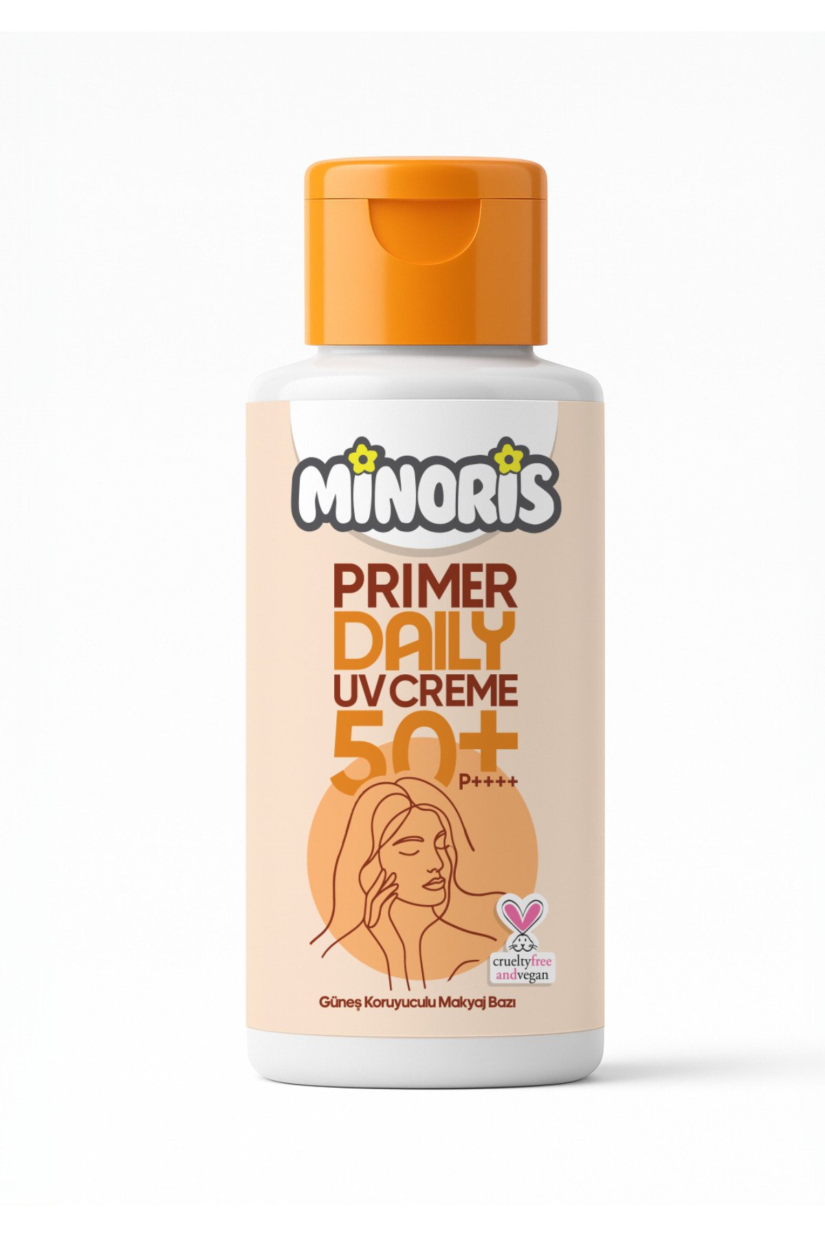 Makyaj Bazı 50 ml | Nemlendirici ve Vegan Primer / Make-Up Base | UVA-UVB Koruma