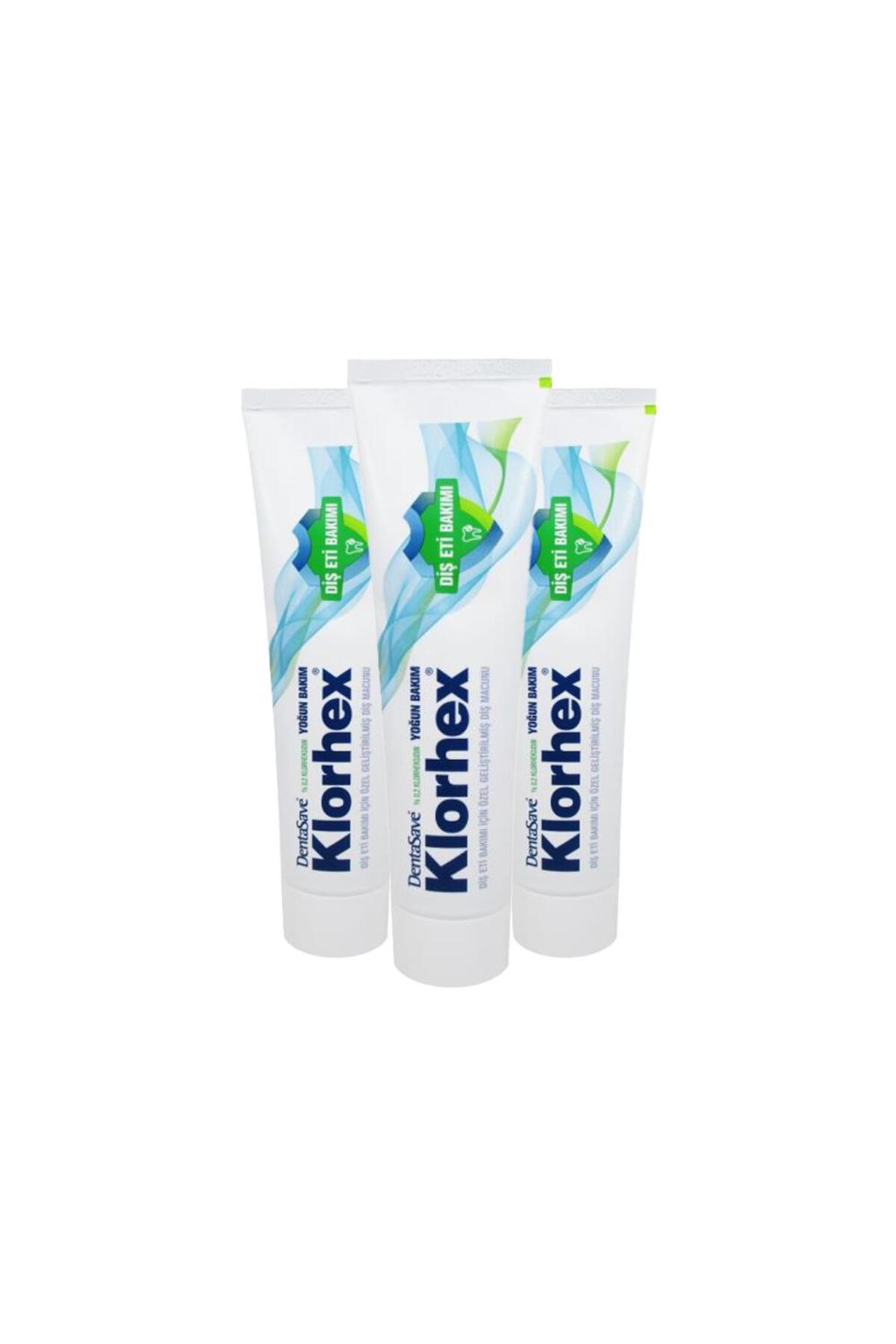 Klorhex Diş Macunu Yoğun Bakım 75 ml x 3