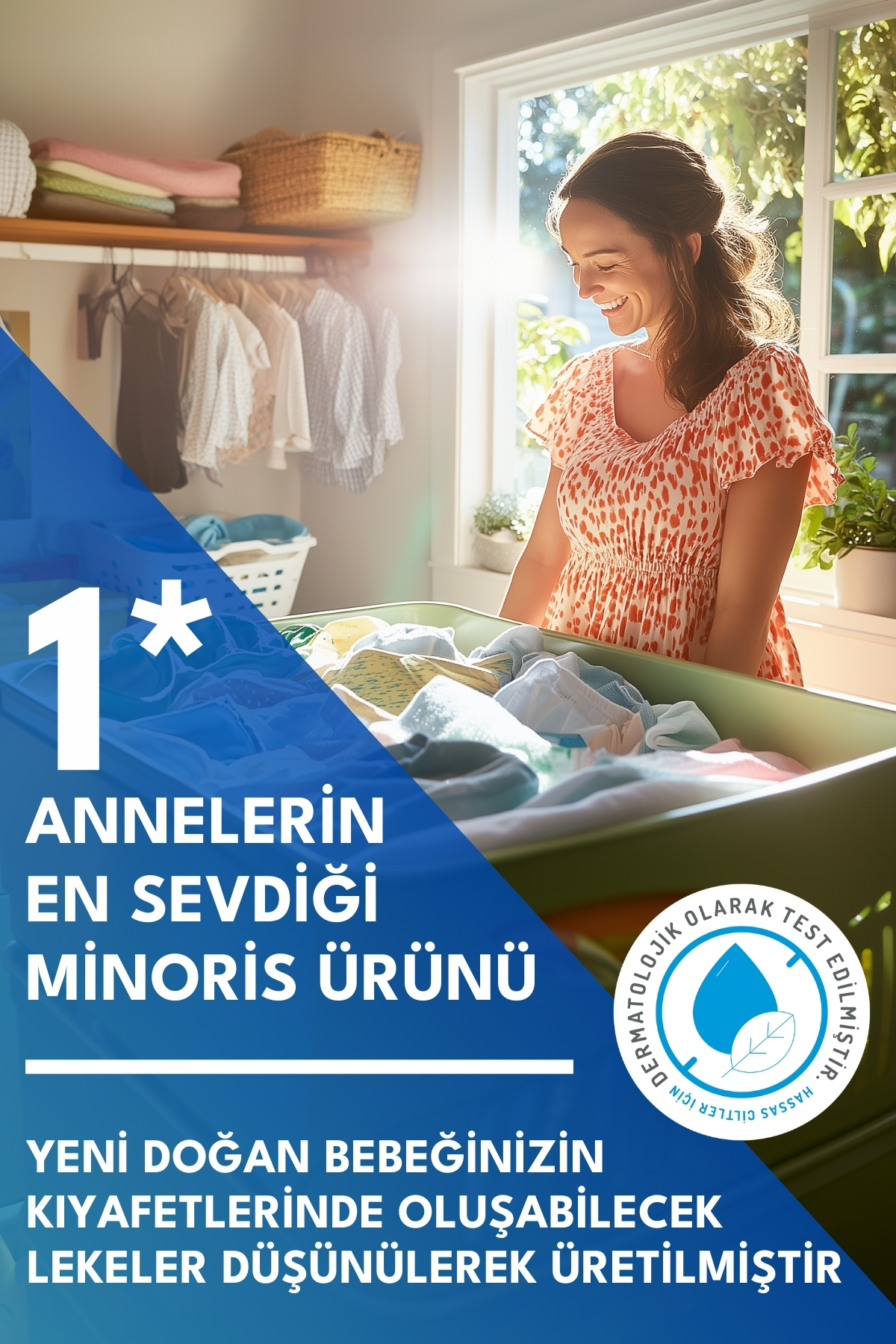 Baby Organik Antialerjik Bebek Çamaşır Deterjanı 50 Yıkama X2 adet
