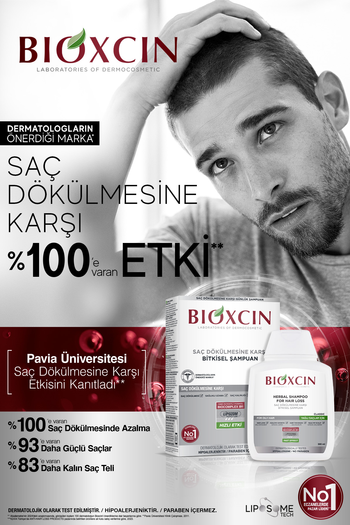 Klasik Yağlı Saçlar Için Şampuan 300 Ml - Genesis Saç Dökülmesi Şampuanı Yağlı Saç