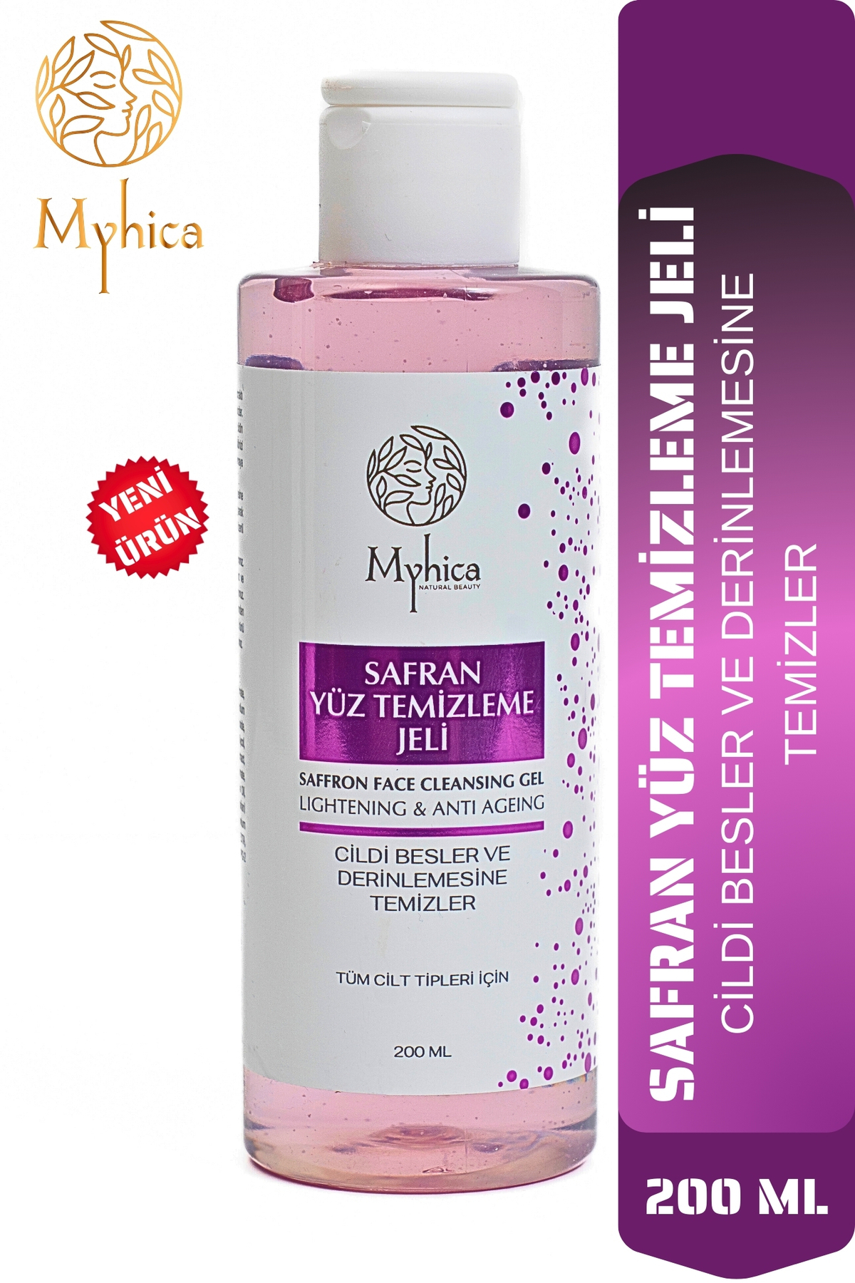 Safran Yüz Temizleme Jeli