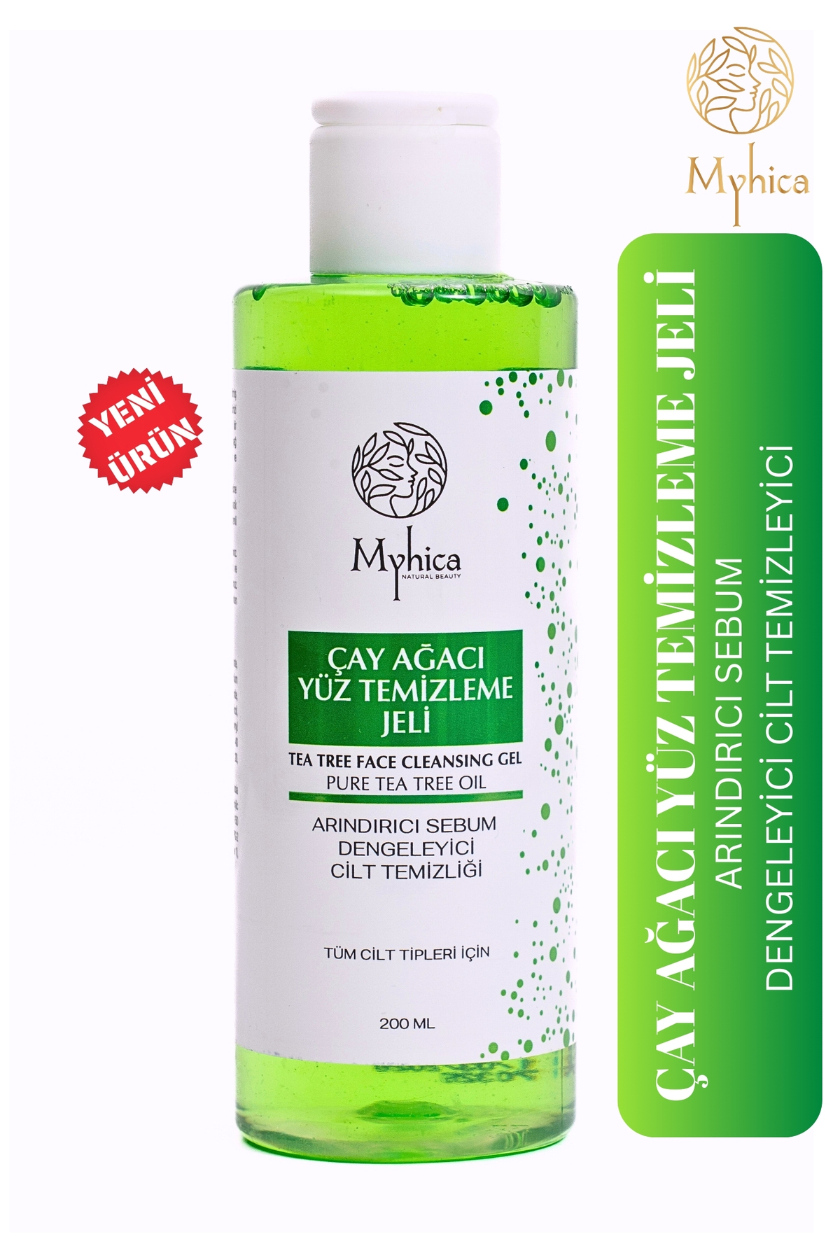 Çay Ağacı Yüz Temizleme Jeli