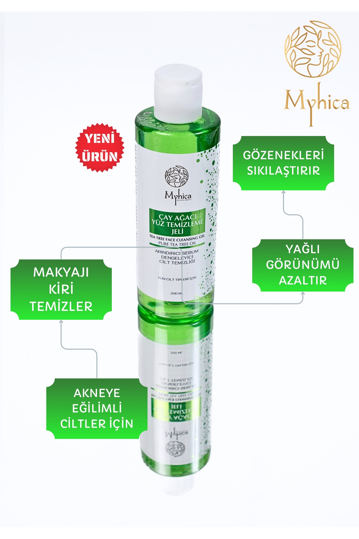 Çay Ağacı Yüz Temizleme Jeli