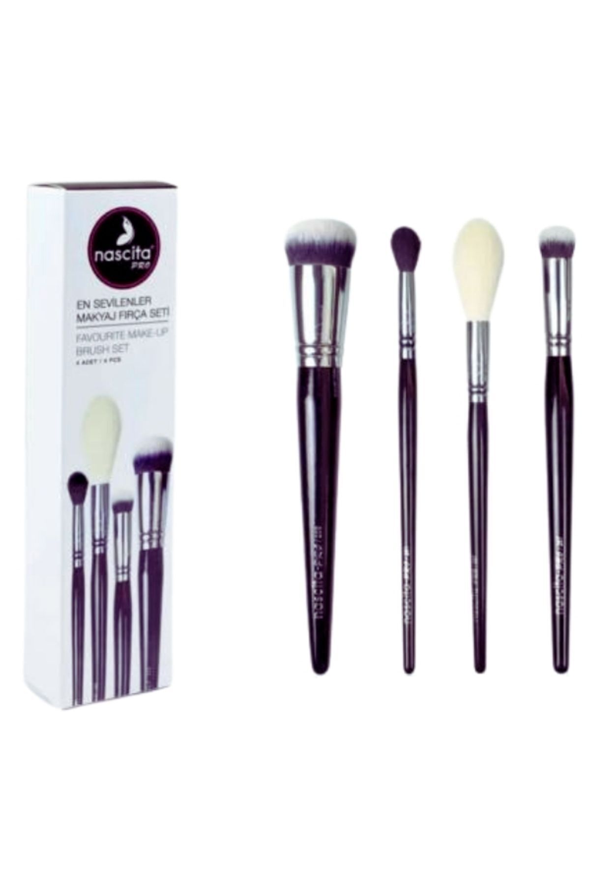 Pro Essentials Collection Fırça Seti NASBRUSHSET38 + Pro 4Lü En Sevilenler Makyaj Fırça Seti SET54