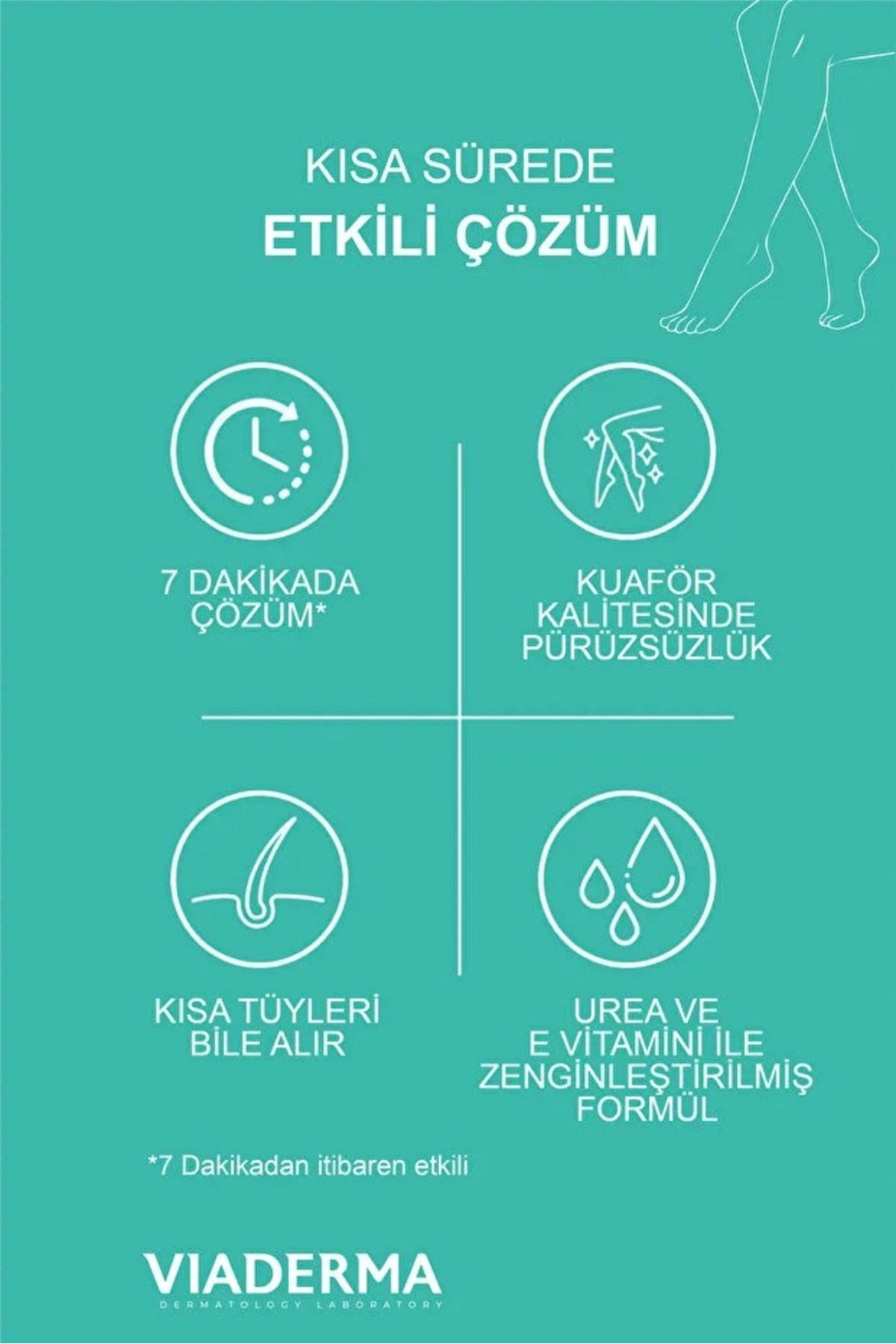 Tüy Dökücü Krem 150 ml - Tüm Cilt Tiplerine Uygun, Pratik Kullanım