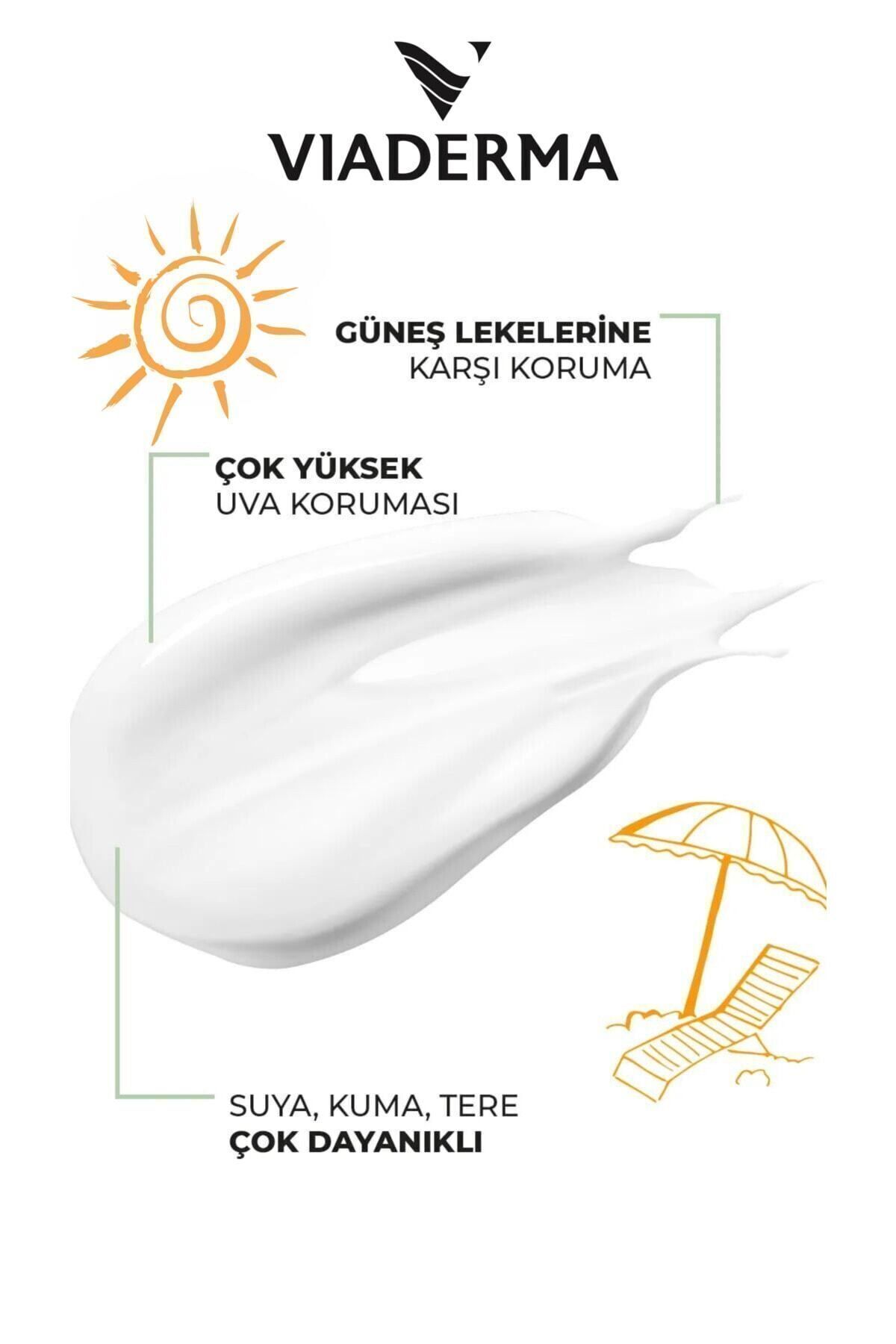Leke Karşıtı SPF 50 Suya Dayanıklı Yüz ve Vücut Güneş Kremi 100 ml Parfümsüz Tüm Cilt