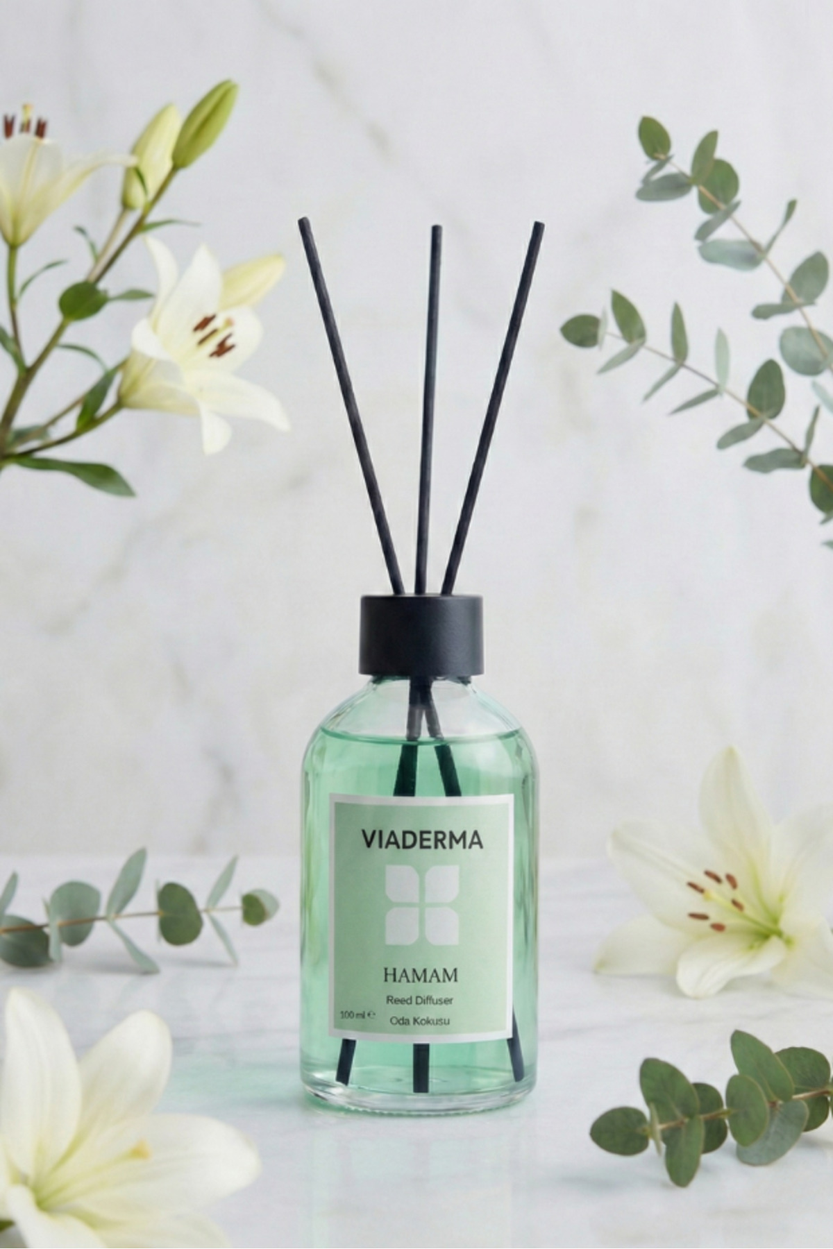 Hamam Esansı Fiber Bambu Çubuklu Oda Kokusu - Geleneksel Ferahlık 100 ml
