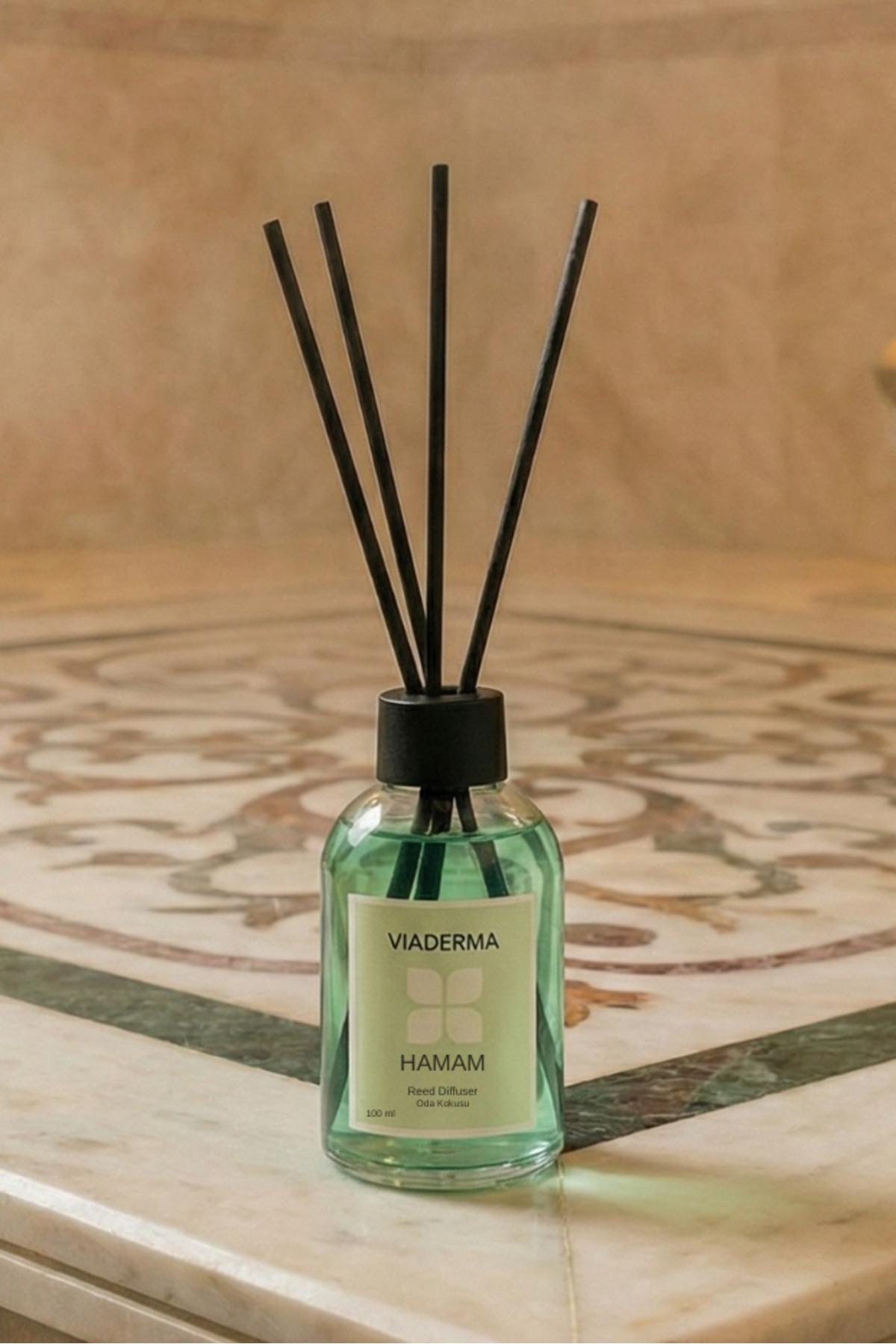 Hamam Esansı Fiber Bambu Çubuklu Oda Kokusu - Geleneksel Ferahlık 100 ml