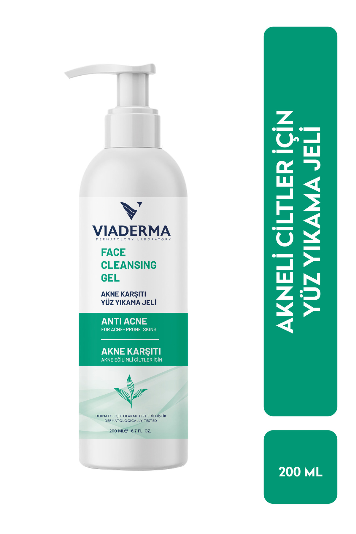 Yağ Dengesi Akne Karşıtı Yüz Yıkama Jeli 200 ml - Salisilik Asit ve Zinc PCA ile Cilt Temizliği