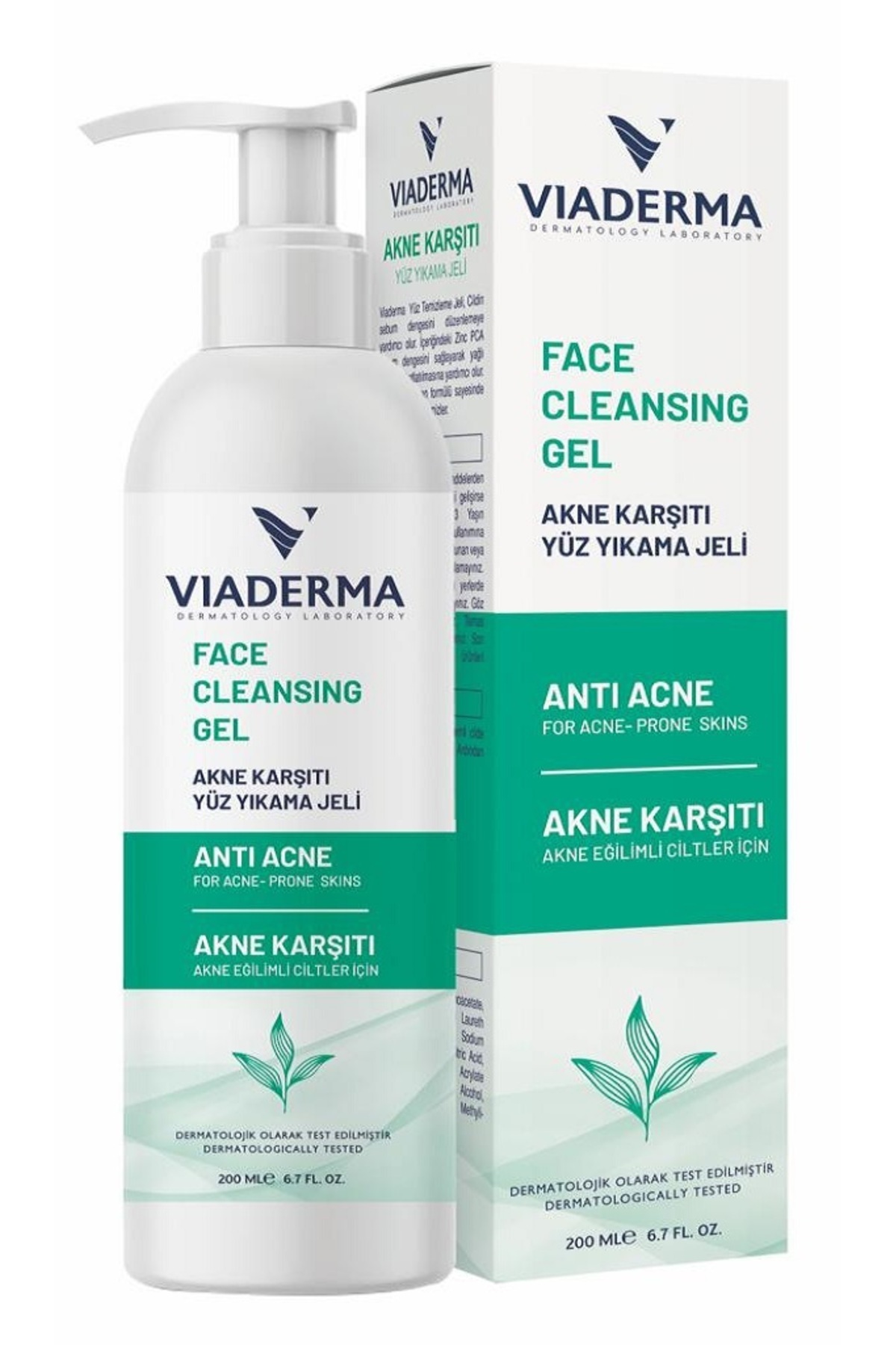 Yağ Dengesi Akne Karşıtı Yüz Yıkama Jeli 200 ml - Salisilik Asit ve Zinc PCA ile Cilt Temizliği