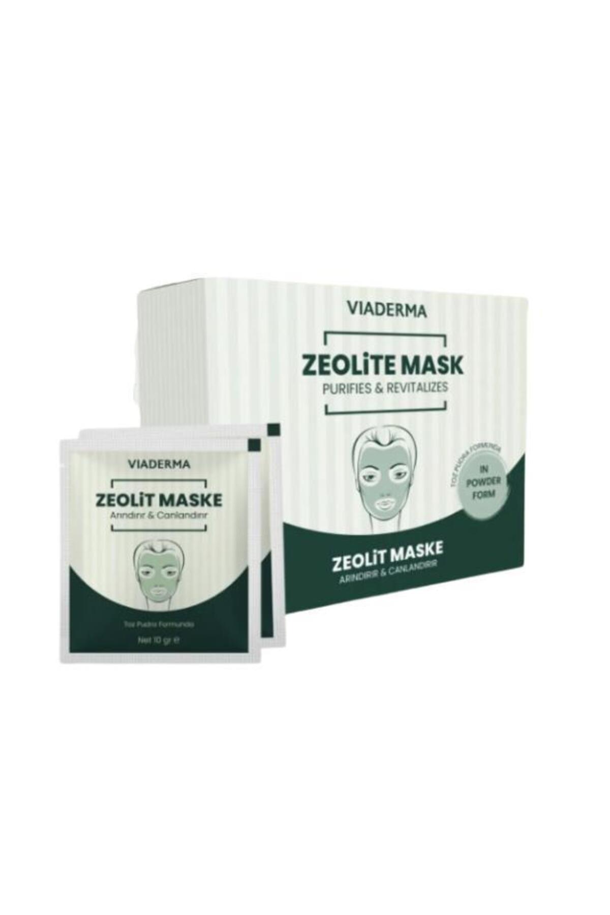 Zeolit Maske - Arındırıcı Yüz Maskesi 15 Saşe x 10 gr - Detoks ve Yağ Emici Özellikler