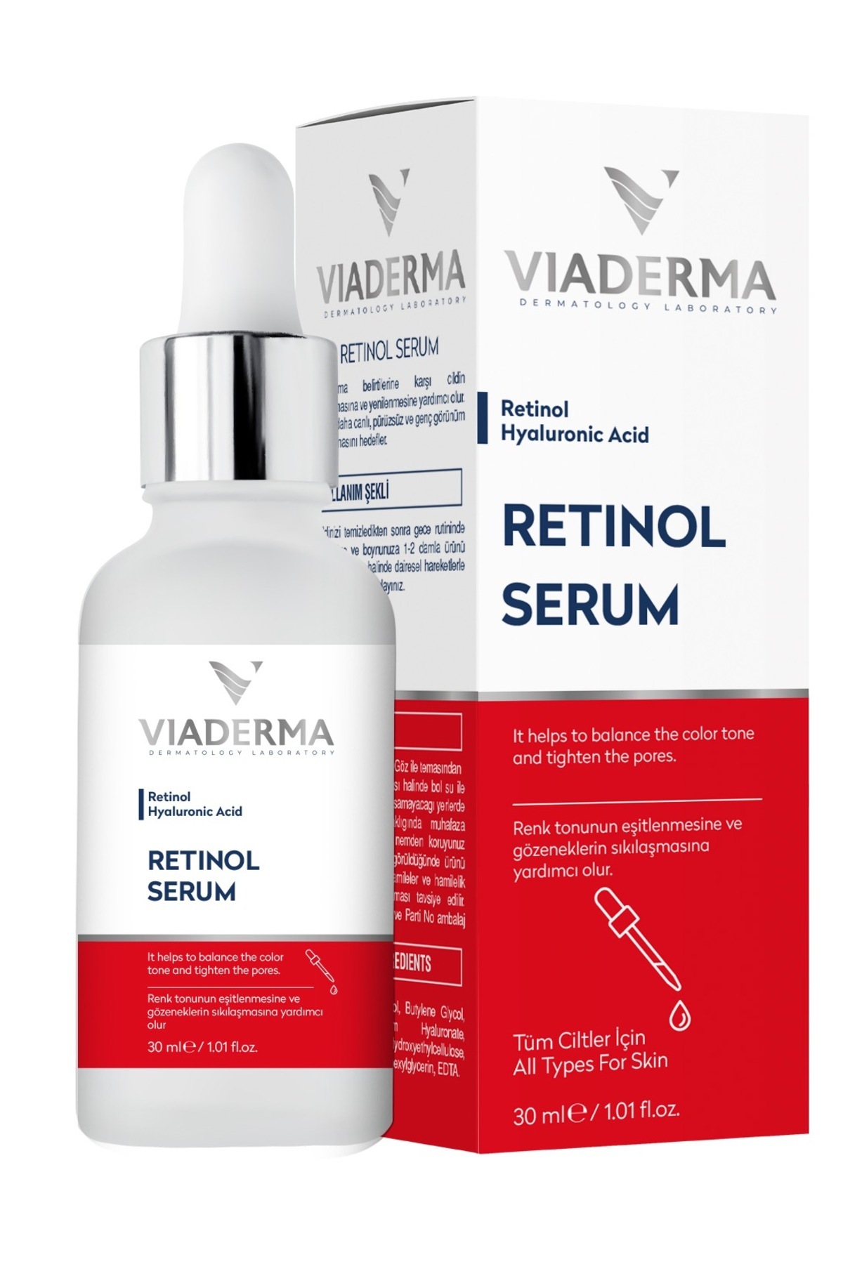 Yaşlanma Karşıtı Onarıcı, Besleyici & Yenileyici Retinol Serum Genç Görünüm 30 ml