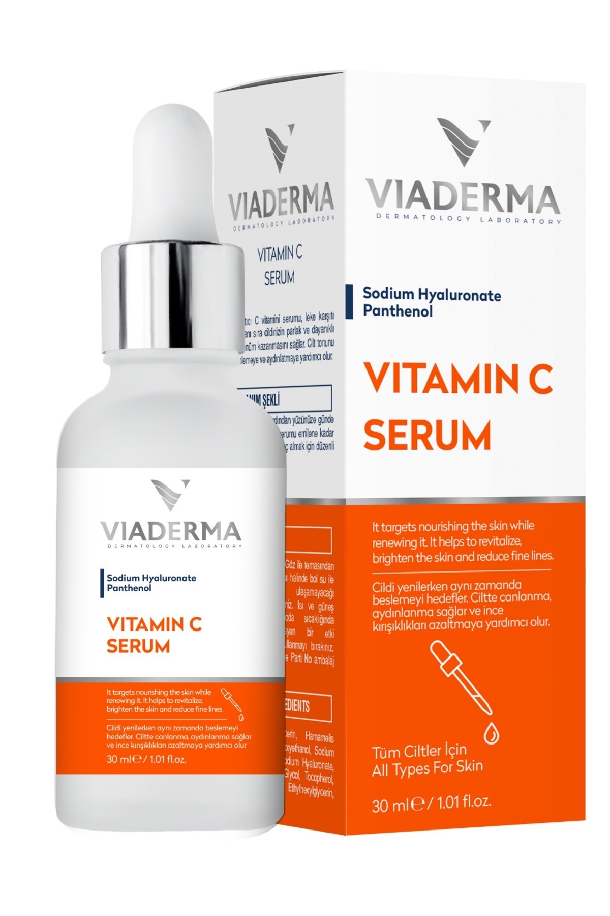 C Vitamini Cilt Tonu Eşitleyici Serum 30 ml - Tüm Cilt Tipleri İçin Aydınlatıcı ve Gençleştirici