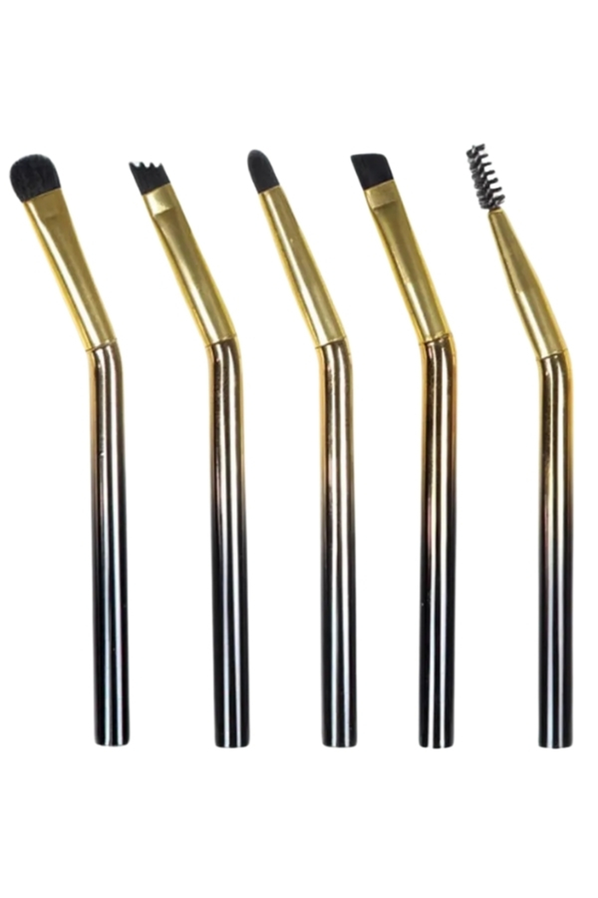 4 Lü En Sevilenler Makyaj Fırça Seti NASBRUSHSET54 + Ombre Serisi 5 Lı Kaş Fırça Seti NASBRUSHSET24