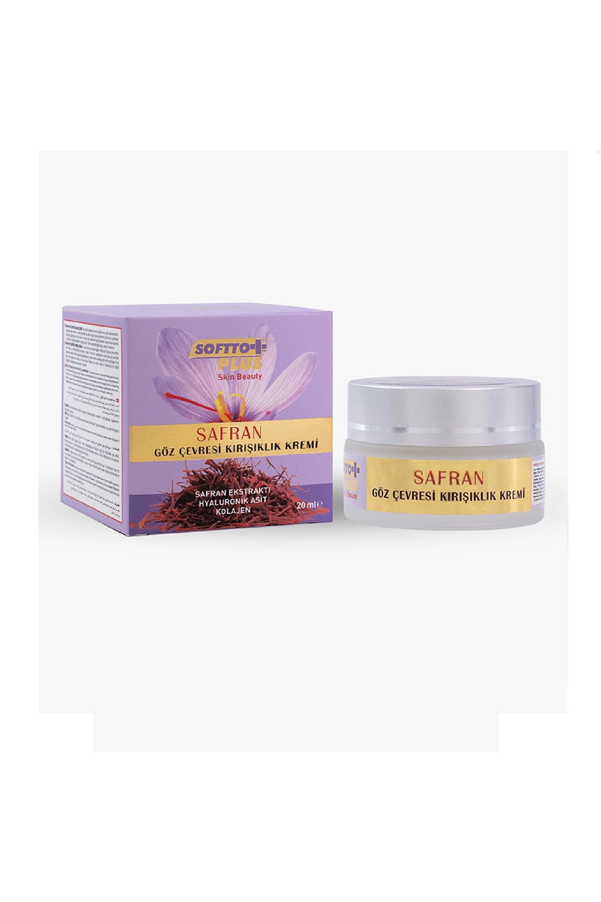 SAFRAN GÖZ ÇEVRESİ KIRIŞIKLIK KREMİ 20 ML
