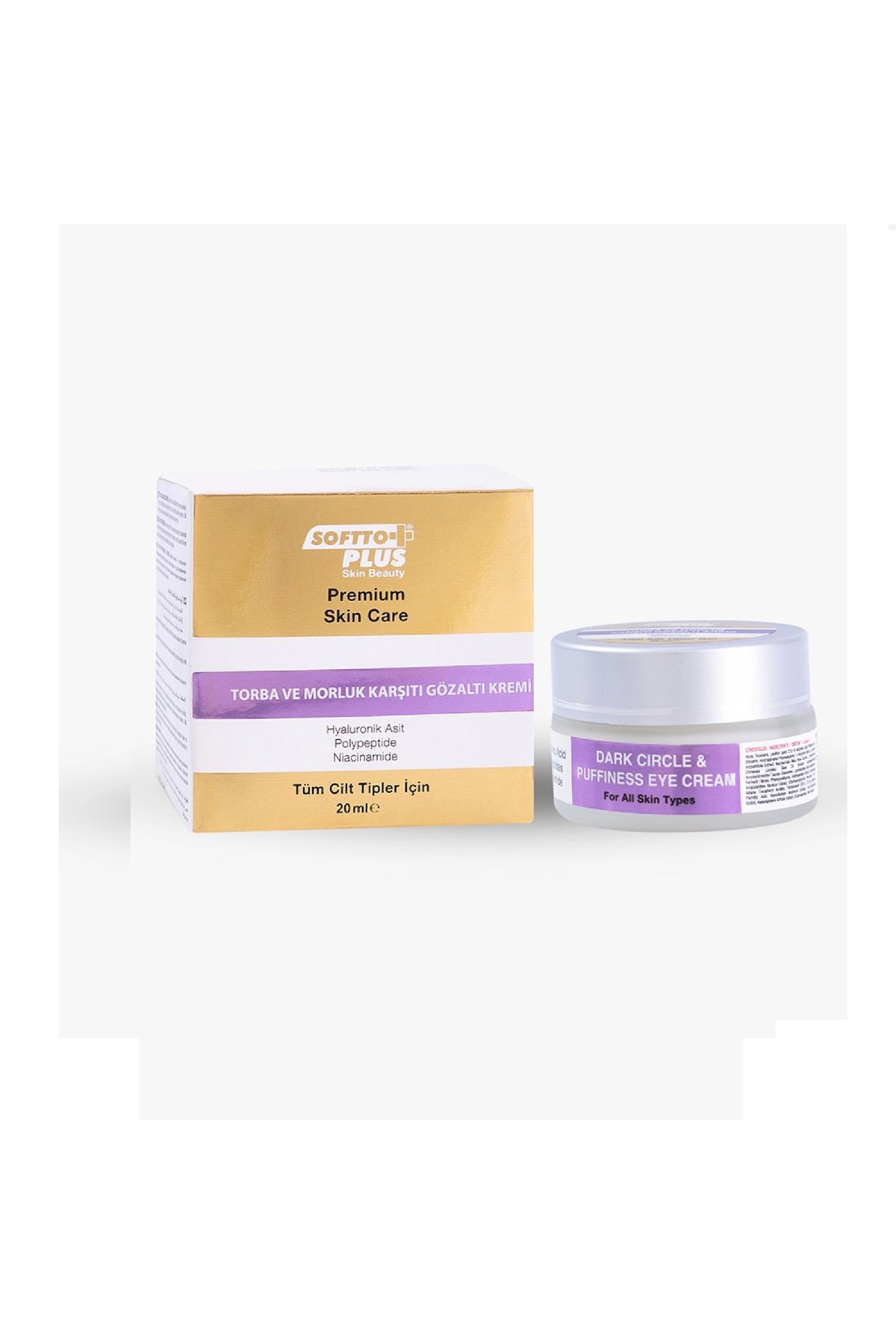 Torba ve Morluk Karşıtı Göz Altı Kremi 20 ML