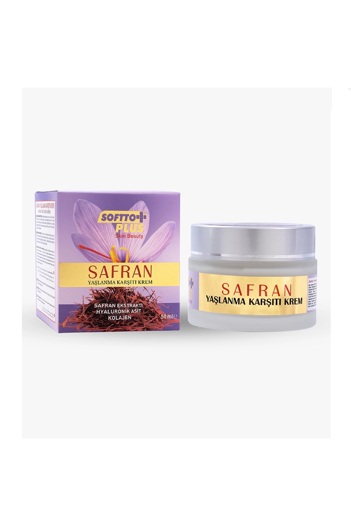 SAFRAN YAŞLANMA KARŞITI KREM 50 ML