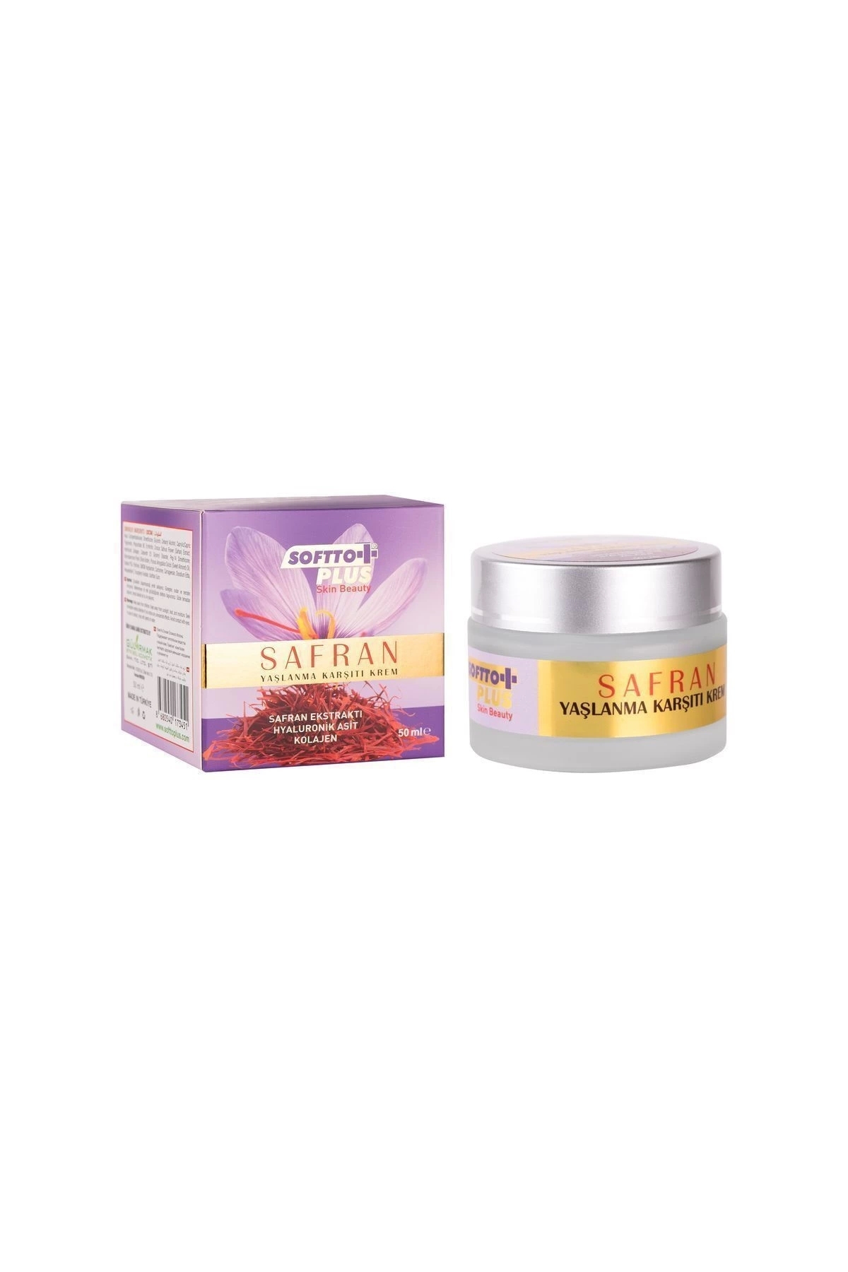SAFRAN YAŞLANMA KARŞITI KREM 50 ML