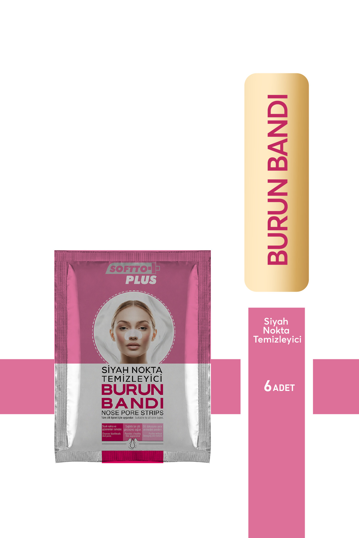 6'lı Kadın Burun Bandı
