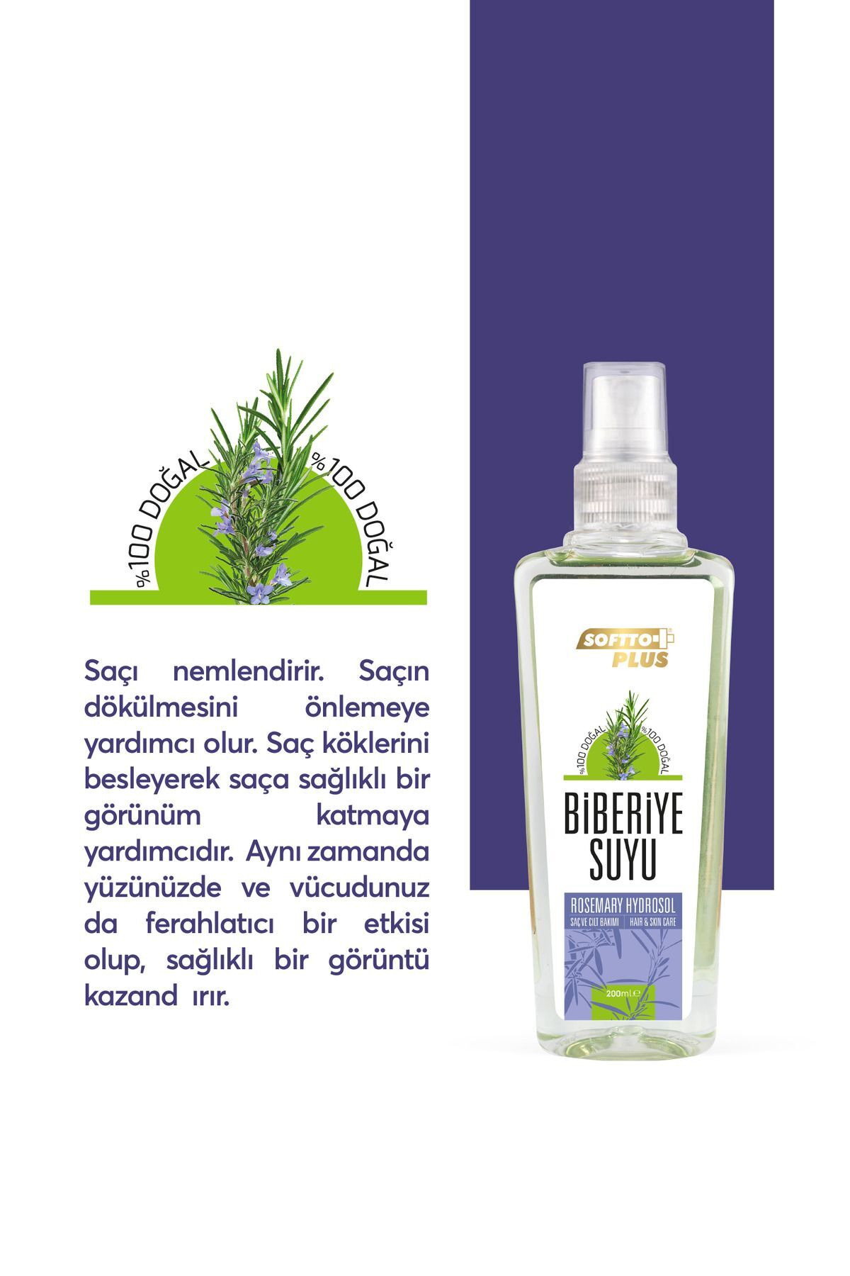 Biberiye Suyu 200 ml