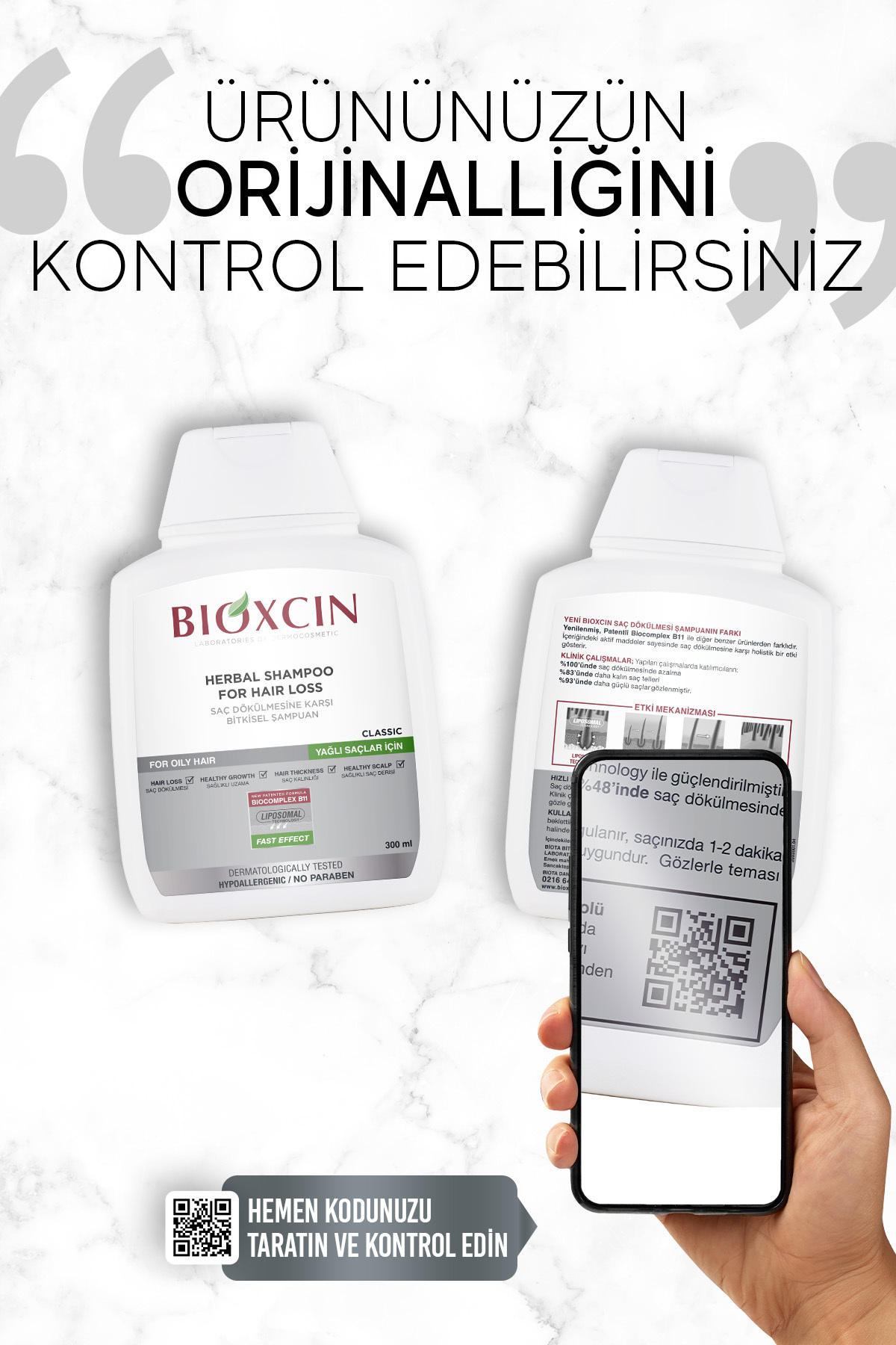 Klasik Yağlı Saçlar İçin Şampuan 3x300ml