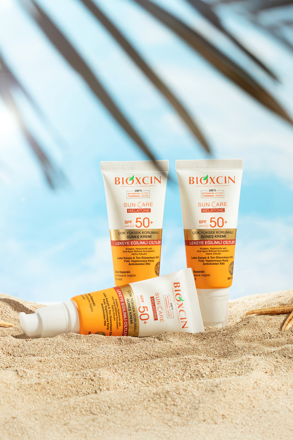 Sun Care Lekeye Eğilimli Ciltler Spf 50 Güneş Kremi 50 ml - Alfa Arbutin, Kolajen, Hyaluronik Asit