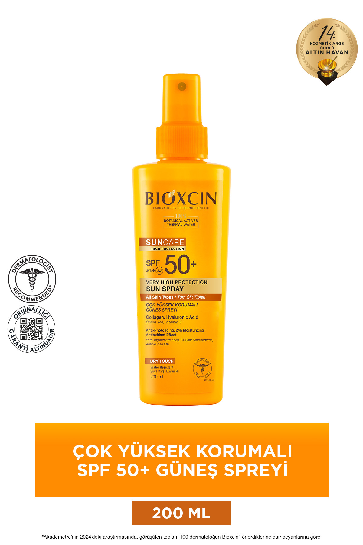 Sun Care Spf 50+ Güneş Koruyucu Sprey 200 ml