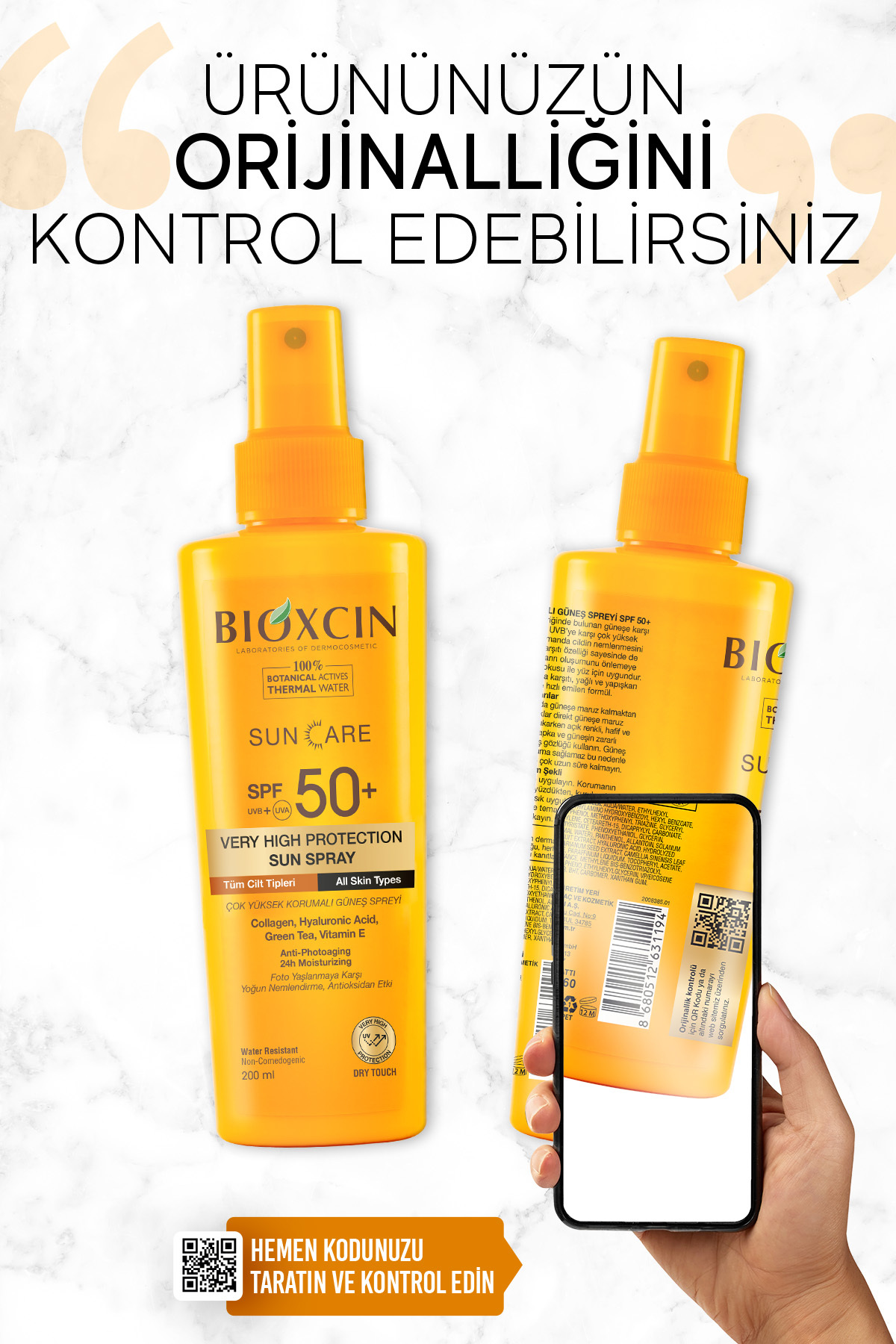 Sun Care Spf 50+ Güneş Koruyucu Sprey 200 ml