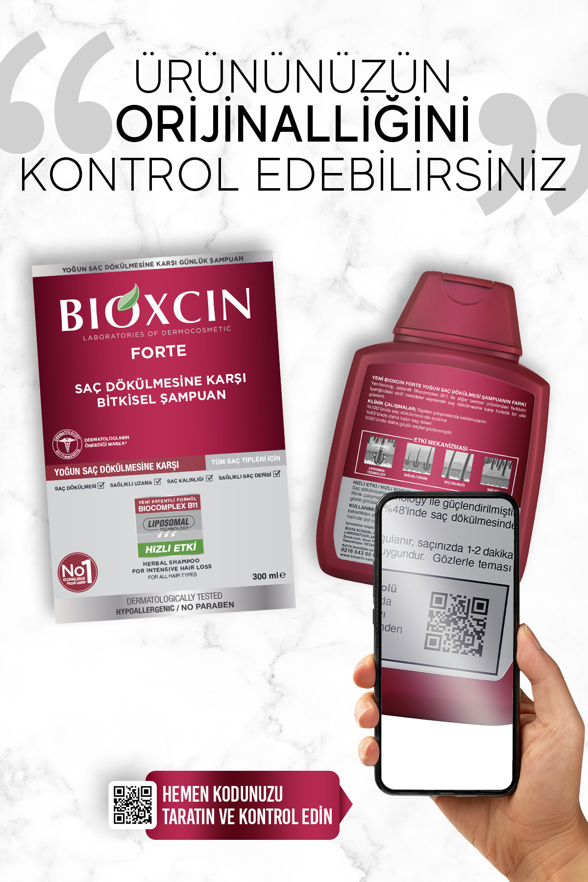 Forte Şampuan Tüm Saç Tipleri Için 3x300ml - Yoğun Dökülme Şampuanı Avantajlı Paket