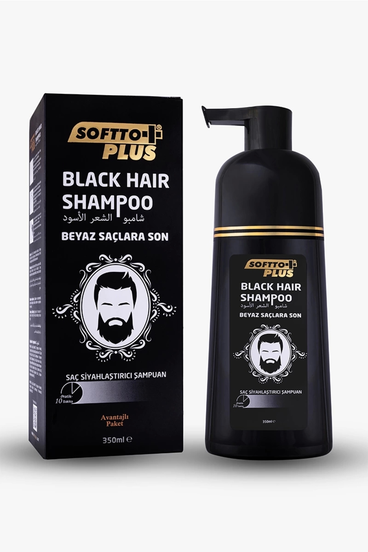 Softto Plus Siyahlaştırıcı Şampuan 350 Mll..