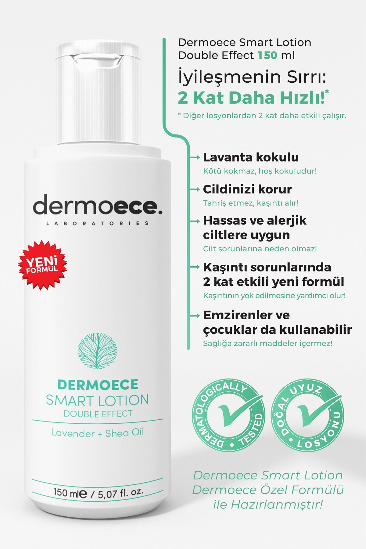 Smart Losyon Çift Etkili 150 ml (, KAŞINTI)