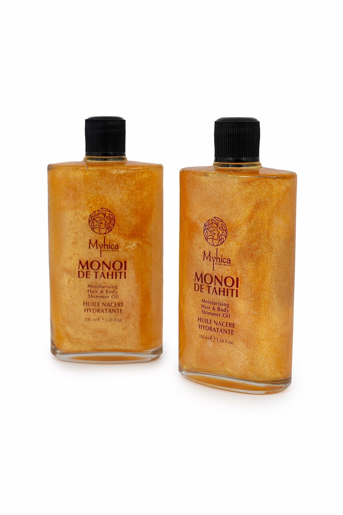 Işıltılı Saç & Vücut Nemlendirici Yağ - 100 ml 2'Li Set