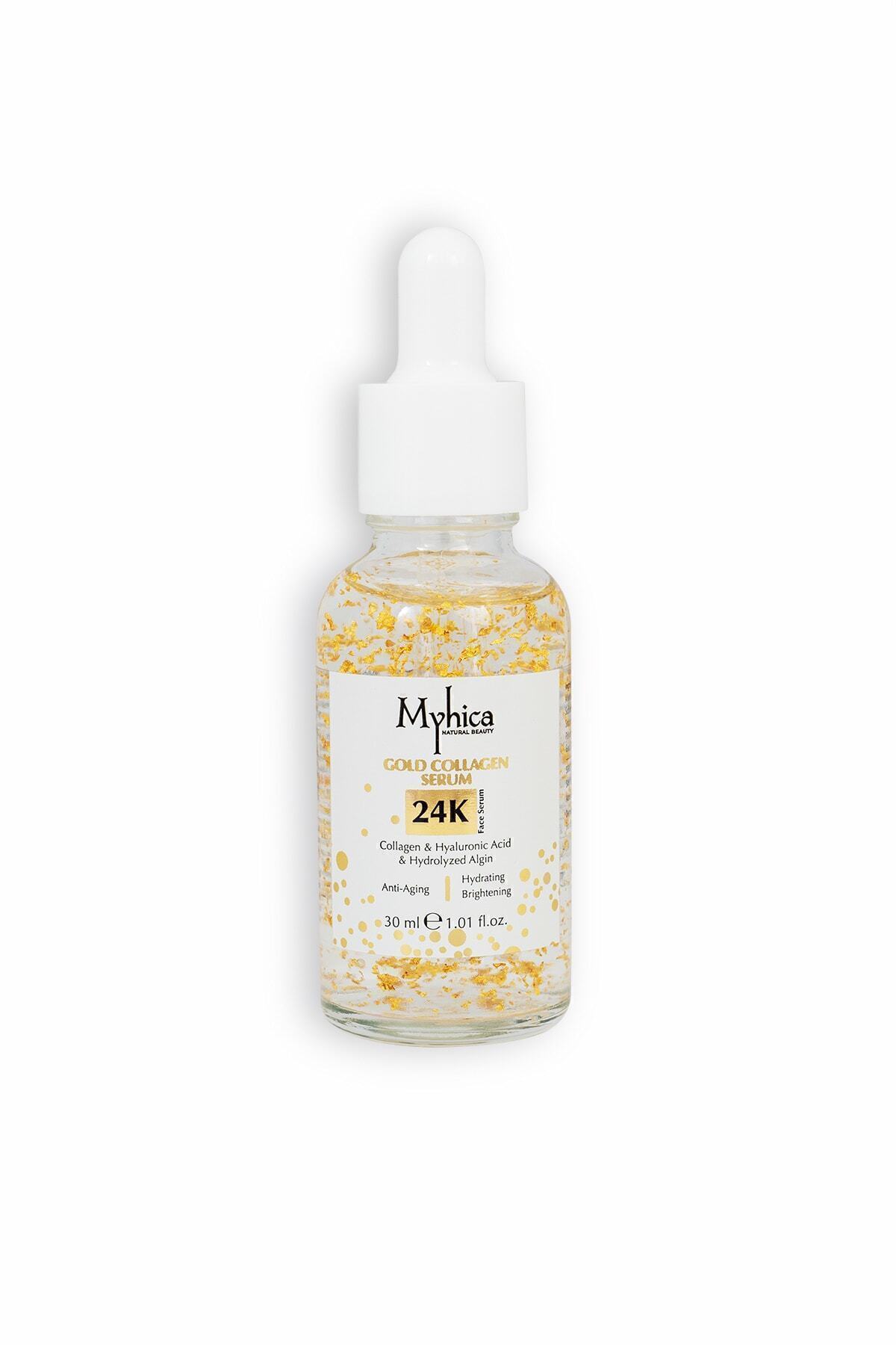 24k Altın Parçacıklı Kırışıklık Karşıtı Kolajen Serum 30 Ml