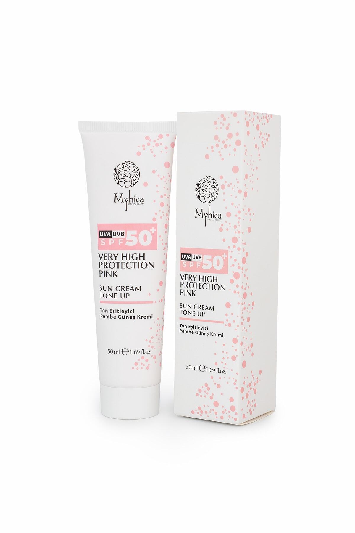 50+ Spf Ton Eşitleyici Pembe Yüz Güneş Kremi 50 Ml