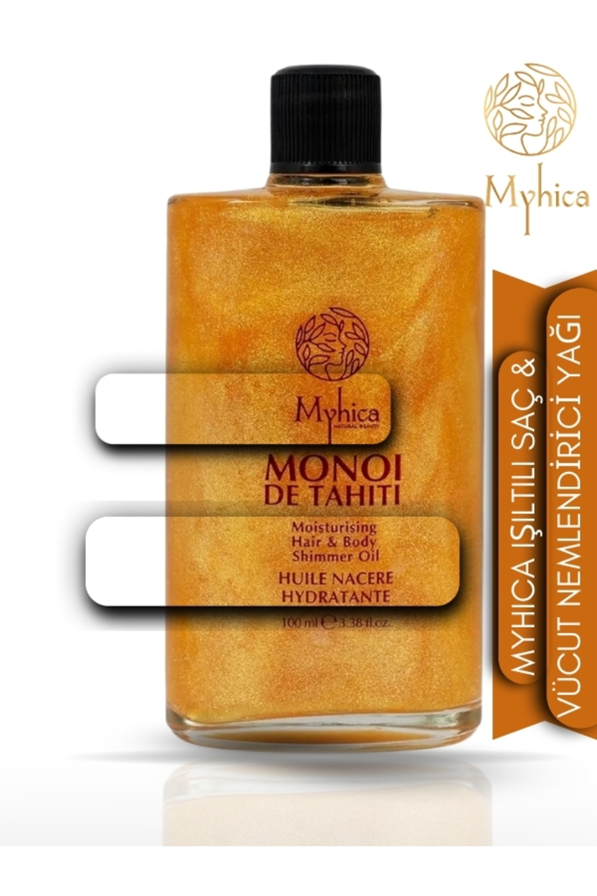 Işıltılı Saç & Vücut Nemlendirici Yağ - 100 ml
