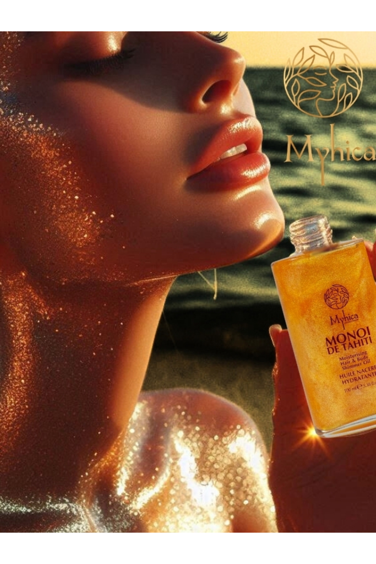 Işıltılı Saç & Vücut Nemlendirici Yağ - 100 ml