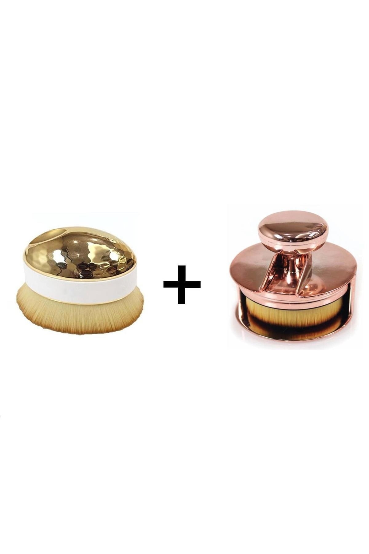 Bronzy Glow Yuvarlak Fondöten Fırçası - 0247+ Yüz Ve Vücut Fondöten Fırçası 249