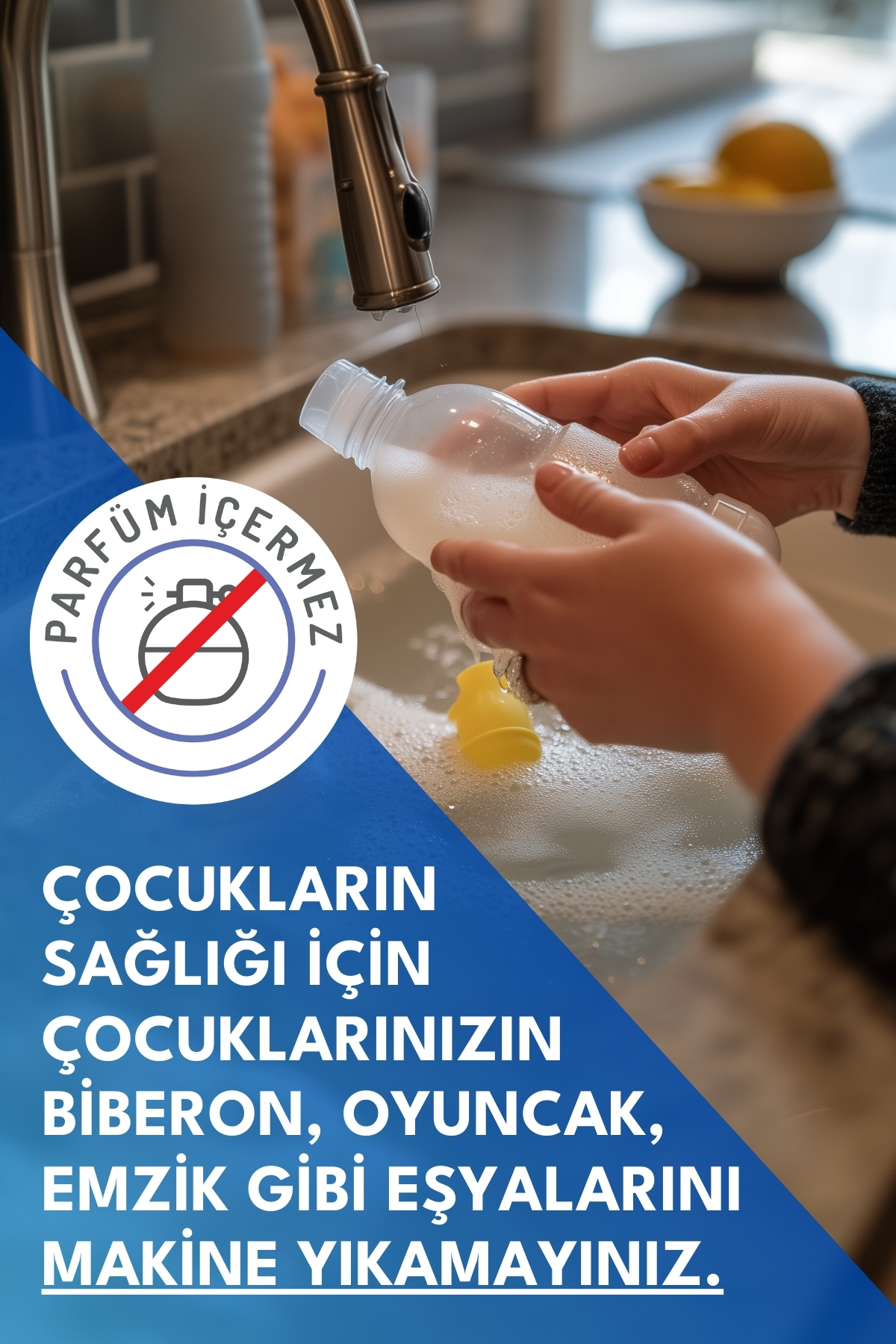 Baby Organik Antialerjik Biberon Emzik Temizleyici 500 ml