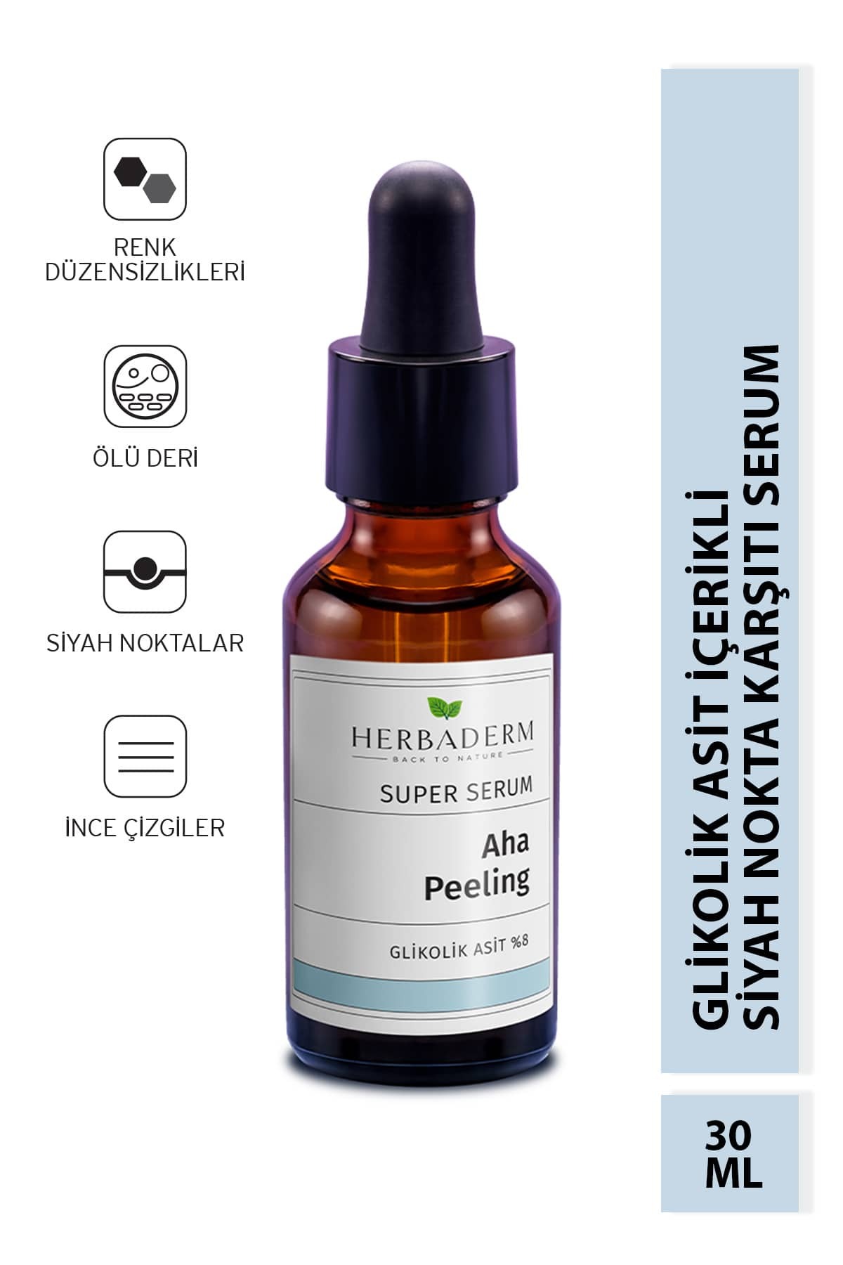 Aha-peeling Cilt Tonu Eşitleyici Glikolik Asit Super Serum