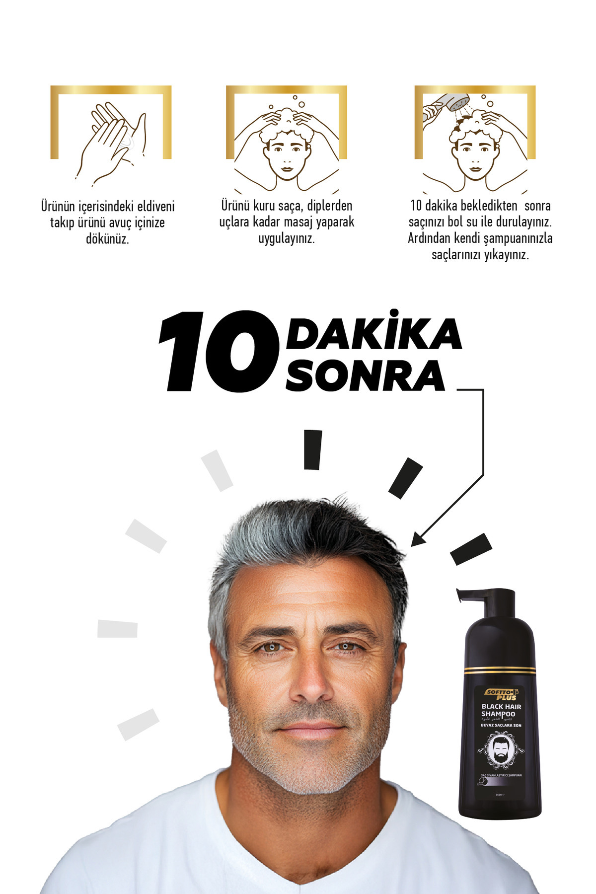 Siyahlaştırıcı Şampuan 350 Ml