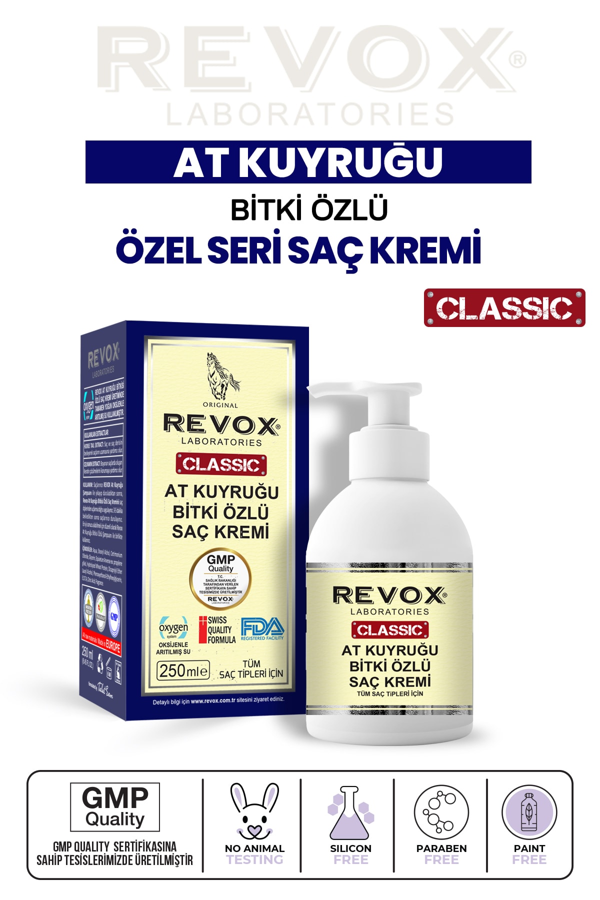 At Kuyruğu Bitki Özlü Saç Kremi Yumuşak Ve Kolay Taranan Saçlar Için 250 Ml.