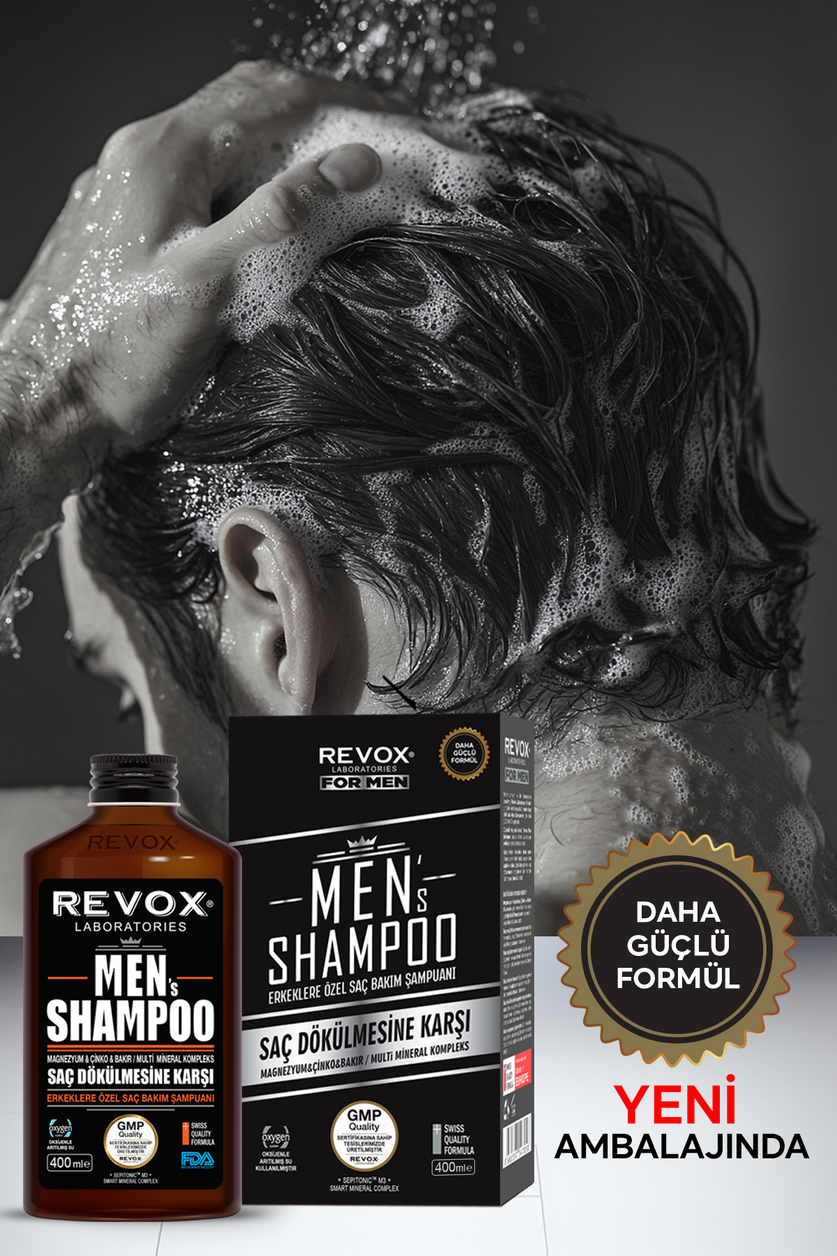 Erkeklere Özel Saç Bakım Şampuanı 400 ml