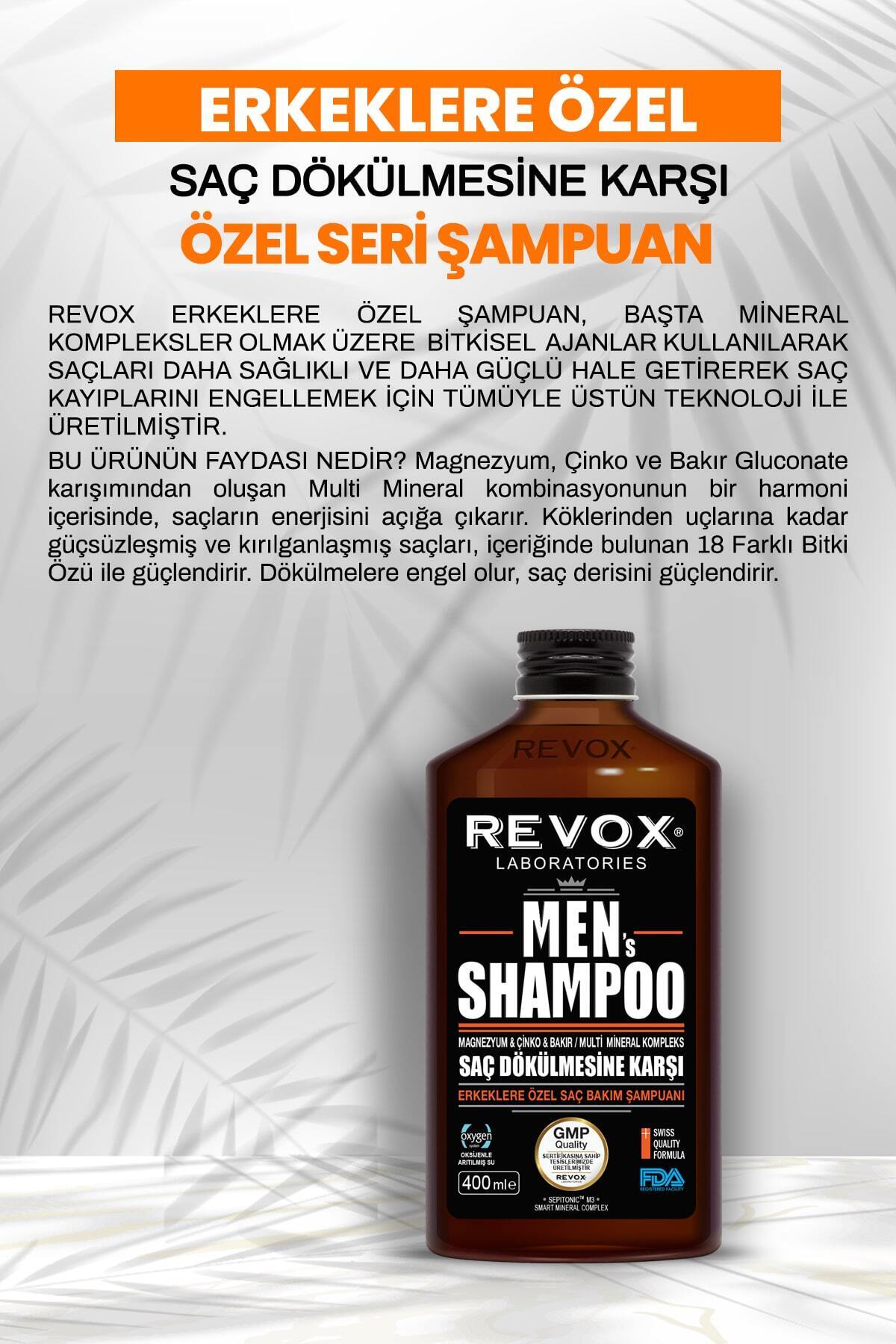 Erkeklere Özel Saç Bakım Şampuanı 400 ml