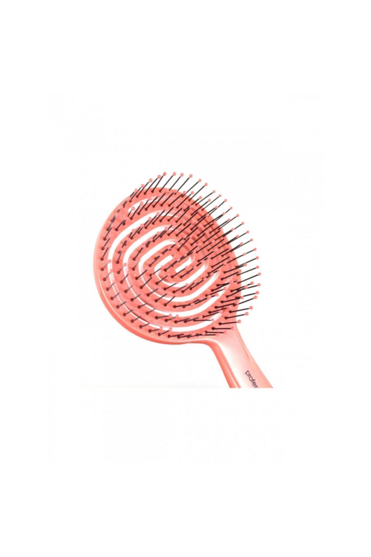 Pro Üç Boyutlu - Oval Saç Fırçası 02 Pembe 8680742420216
